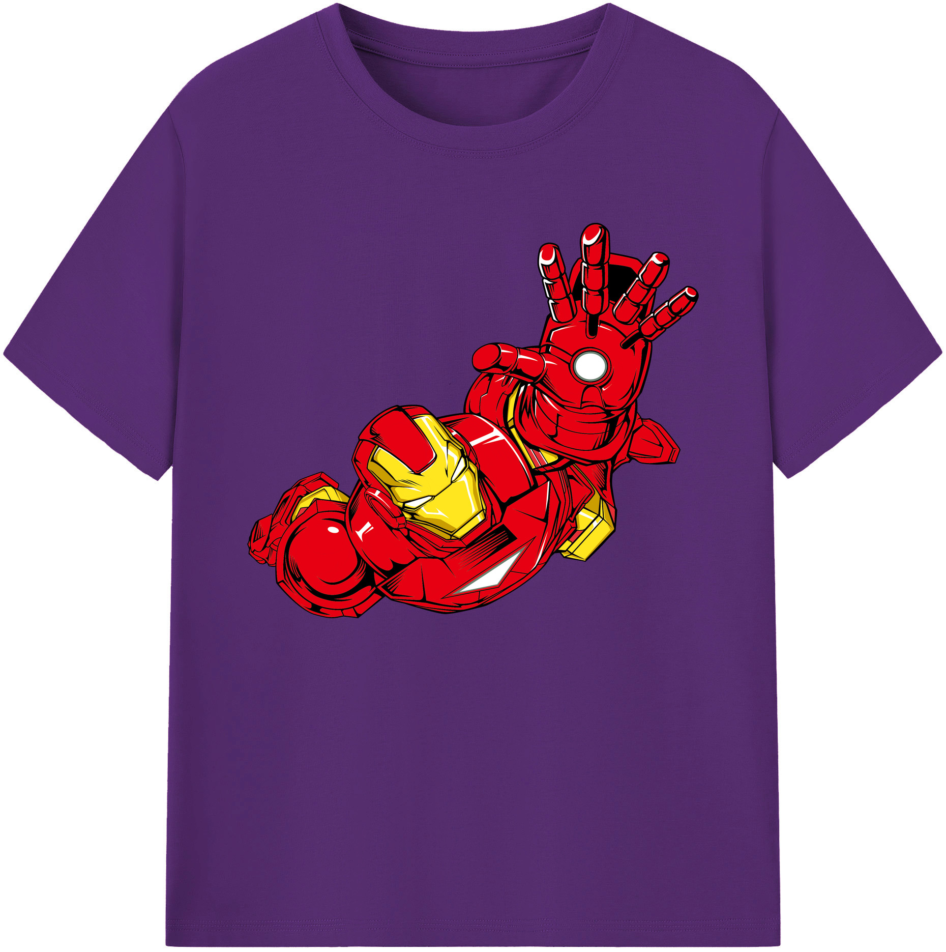 （画像用） アベンジャーズ The Avengers 綿100％ メンズ半袖Tシャツ｜肌触りやわらか＆通気性