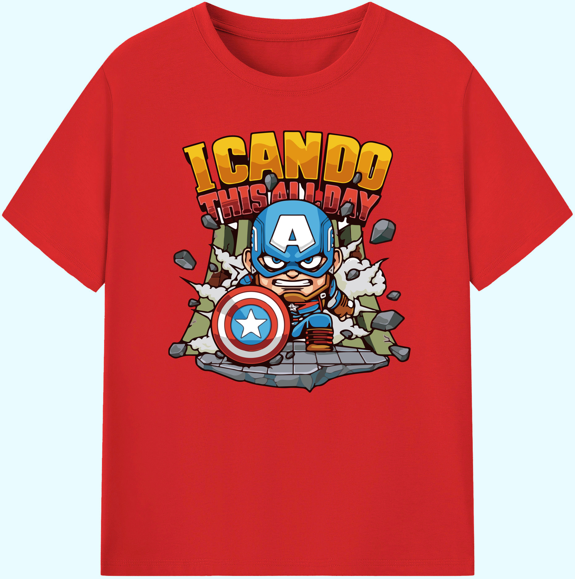 （画像用） アベンジャーズ The Avengers 綿100％ メンズ半袖Tシャツ｜肌触りやわらか＆通気性