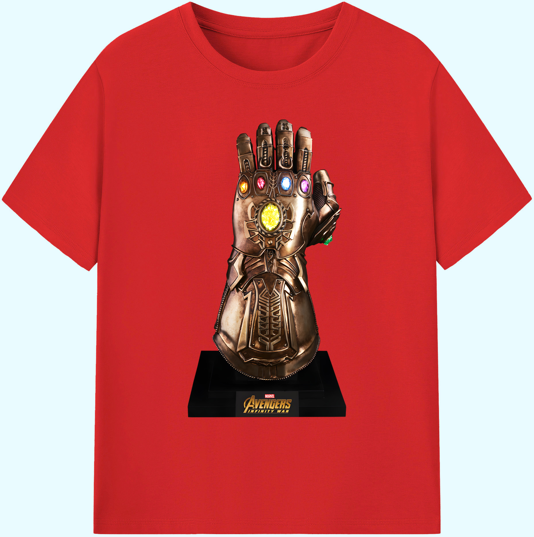 （画像用） アベンジャーズ The Avengers 綿100％ メンズ半袖Tシャツ｜肌触りやわらか＆通気性