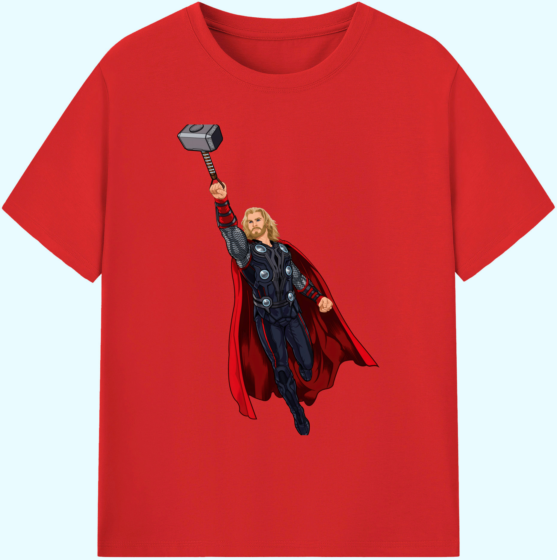 （画像用） アベンジャーズ The Avengers 綿100％ メンズ半袖Tシャツ｜肌触りやわらか＆通気性