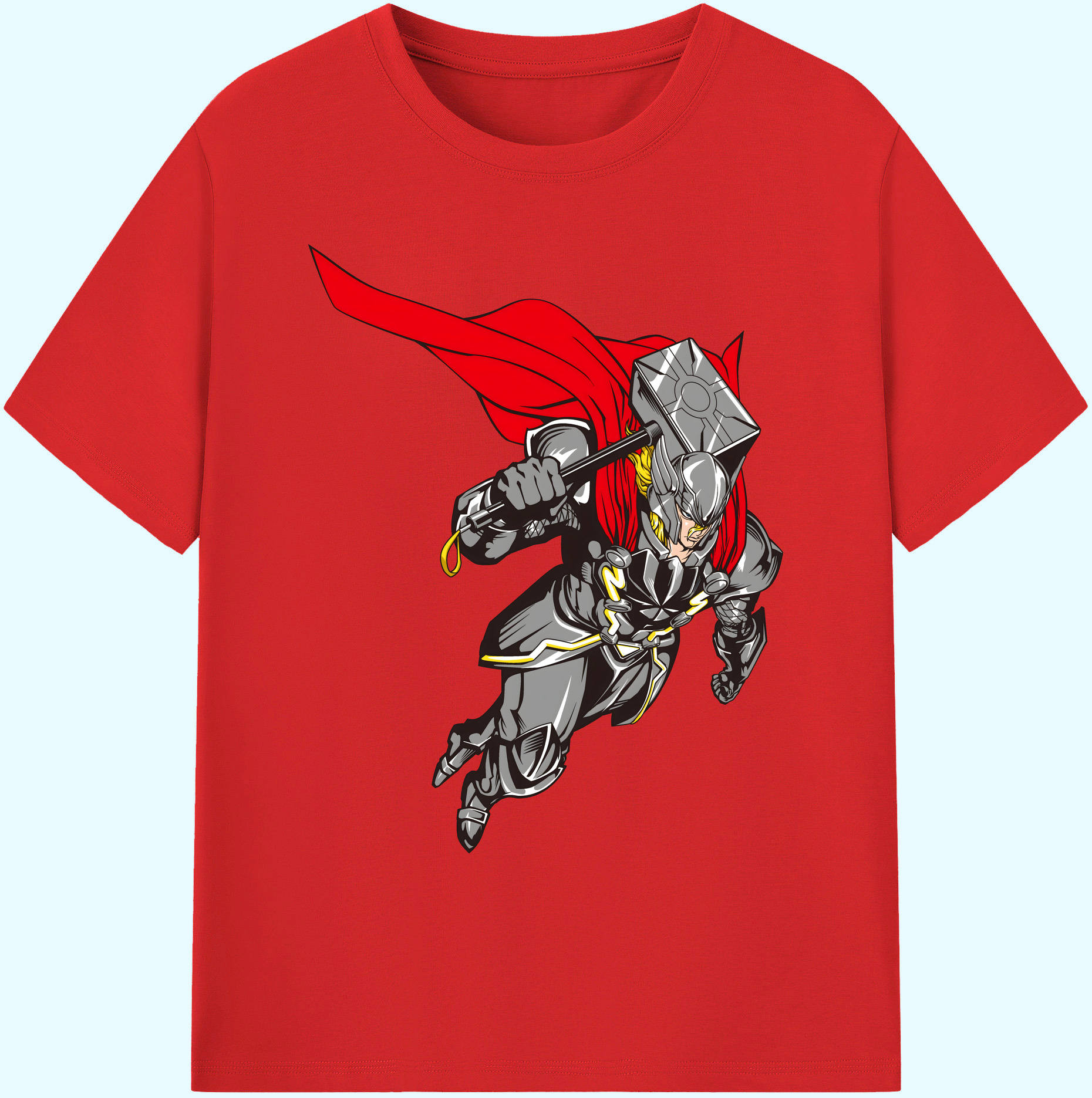 （画像用） アベンジャーズ The Avengers 綿100％ メンズ半袖Tシャツ｜肌触りやわらか＆通気性
