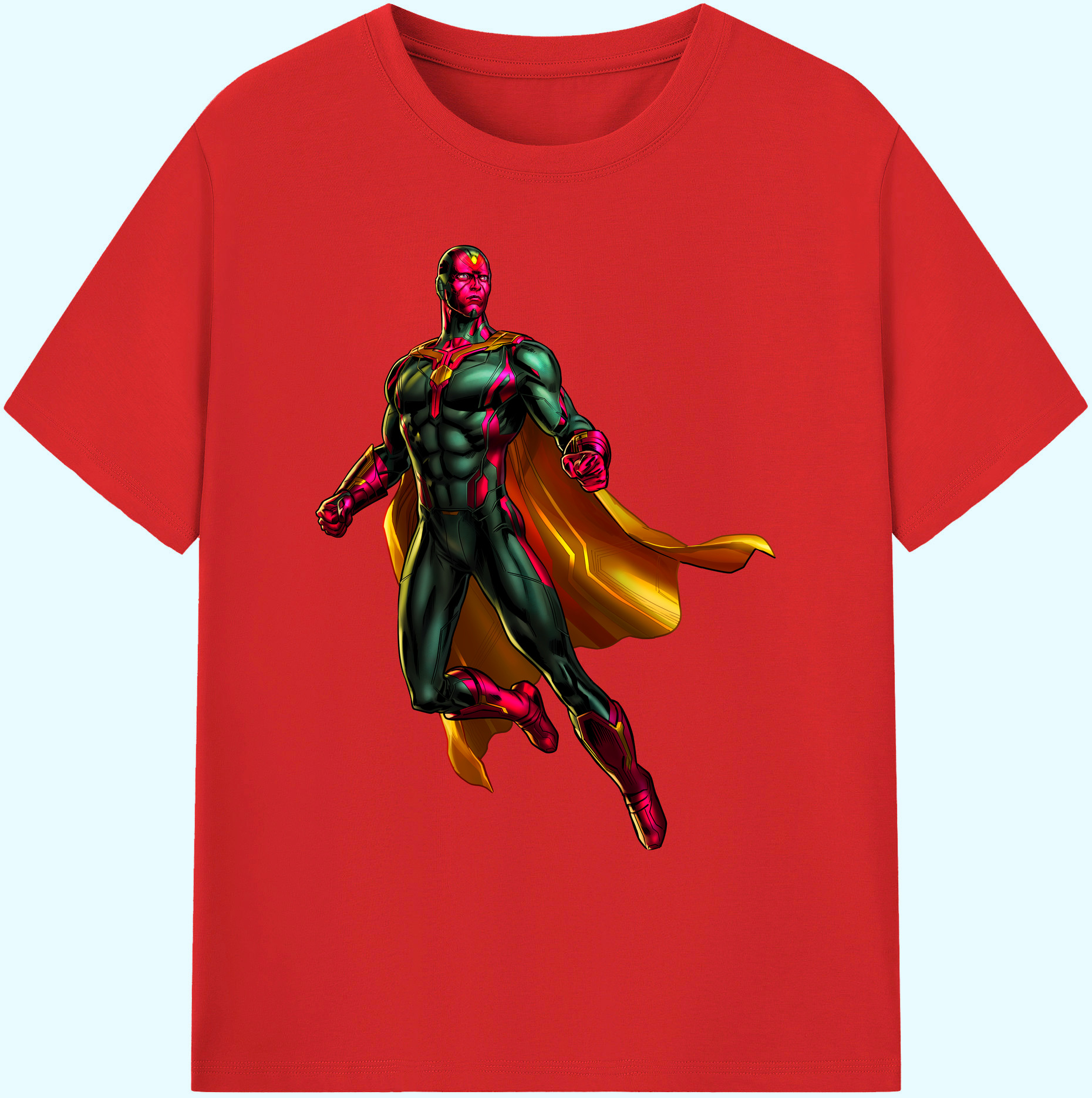 （画像用） アベンジャーズ The Avengers 綿100％ メンズ半袖Tシャツ｜肌触りやわらか＆通気性