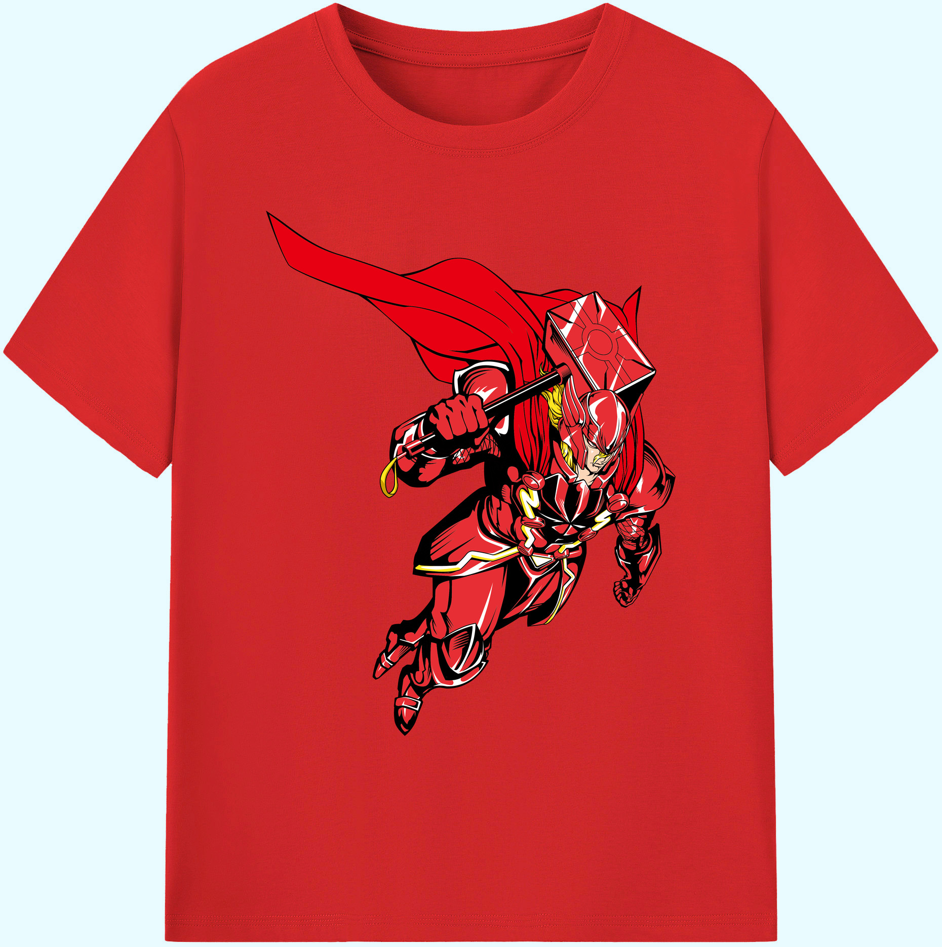 （画像用） アベンジャーズ The Avengers 綿100％ メンズ半袖Tシャツ｜肌触りやわらか＆通気性