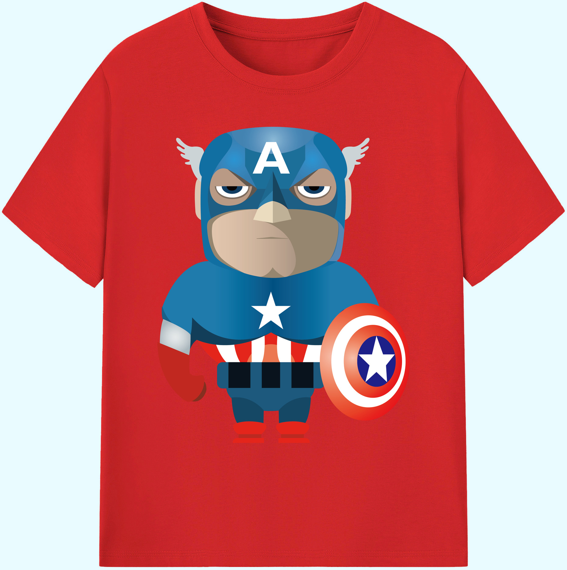 （画像用） アベンジャーズ The Avengers 綿100％ メンズ半袖Tシャツ｜肌触りやわらか＆通気性