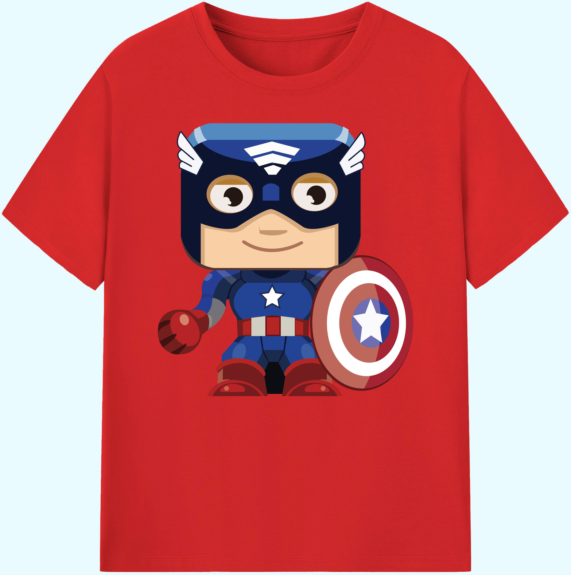 （画像用） アベンジャーズ The Avengers 綿100％ メンズ半袖Tシャツ｜肌触りやわらか＆通気性