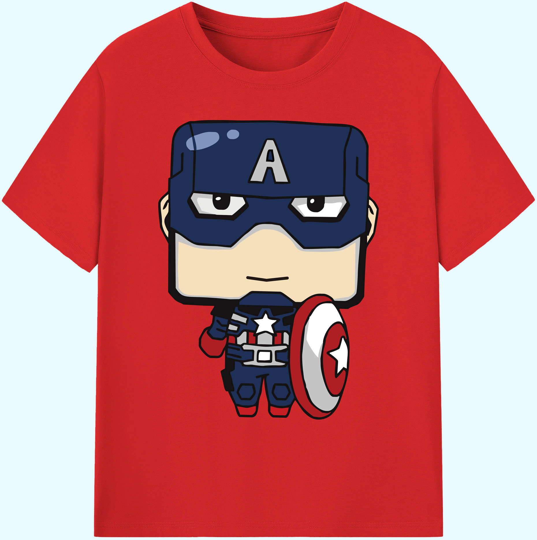 （画像用） アベンジャーズ The Avengers 綿100％ メンズ半袖Tシャツ｜肌触りやわらか＆通気性