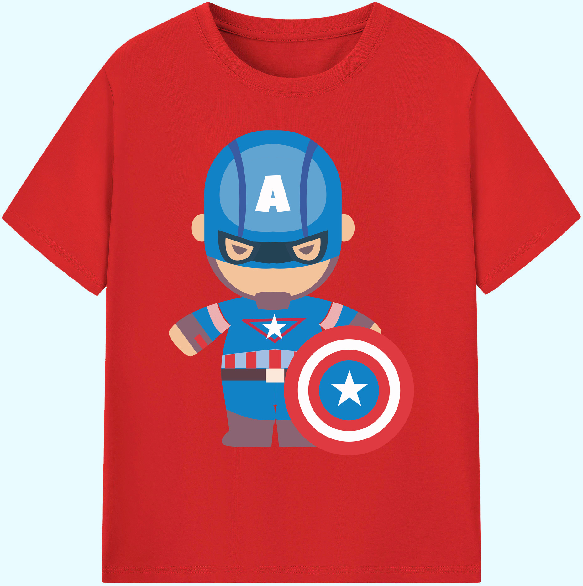 （画像用） アベンジャーズ The Avengers 綿100％ メンズ半袖Tシャツ｜肌触りやわらか＆通気性