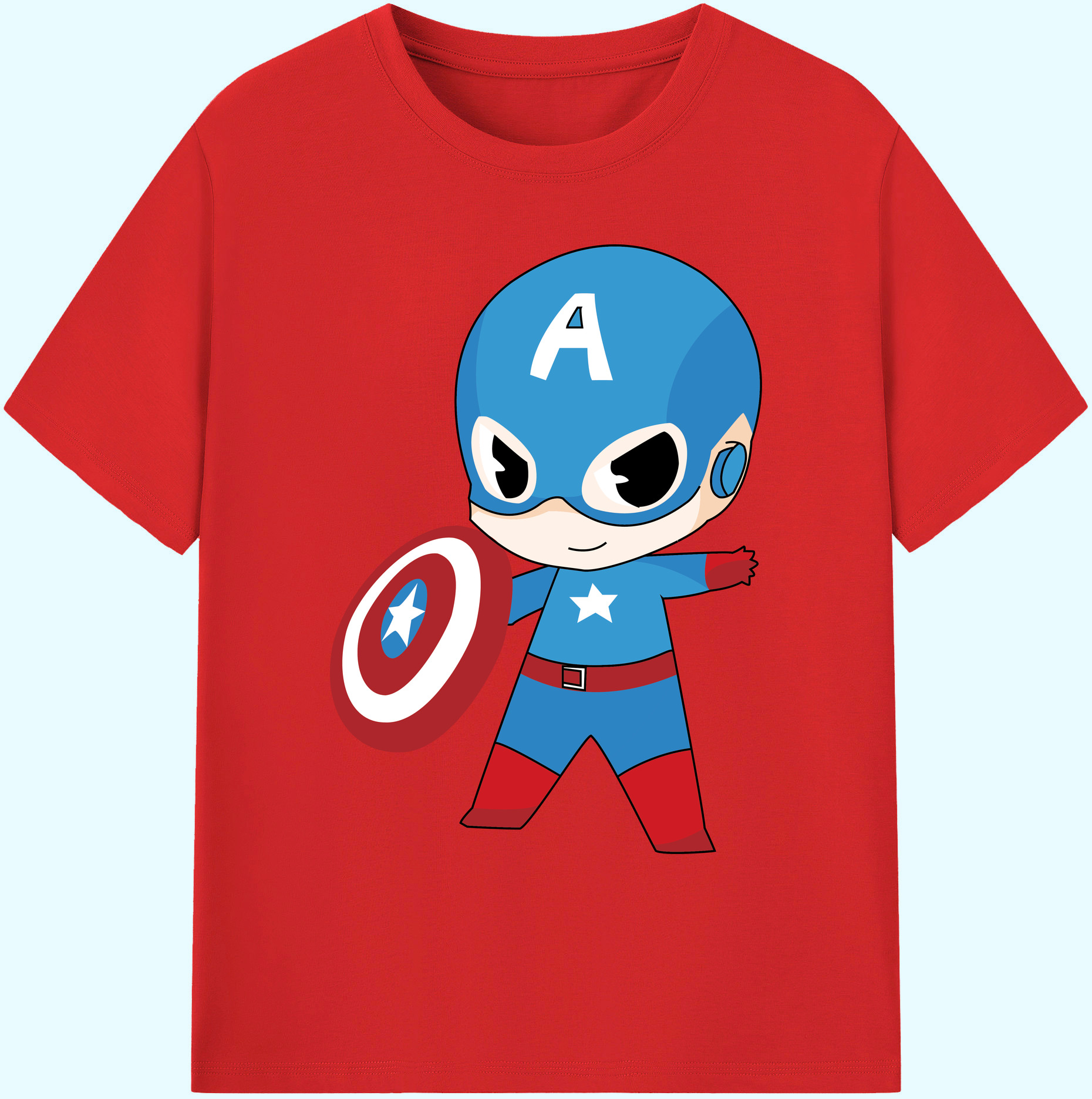 （画像用） アベンジャーズ The Avengers 綿100％ メンズ半袖Tシャツ｜肌触りやわらか＆通気性