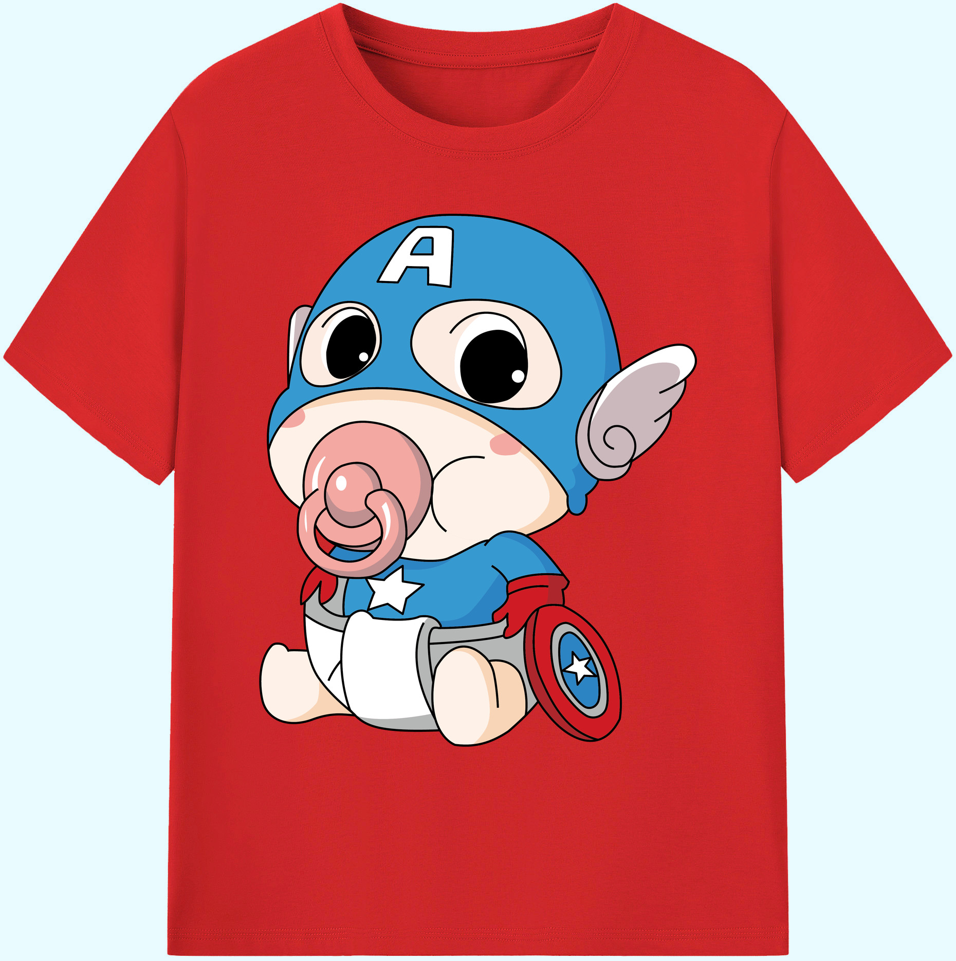 （画像用） アベンジャーズ The Avengers 綿100％ メンズ半袖Tシャツ｜肌触りやわらか＆通気性
