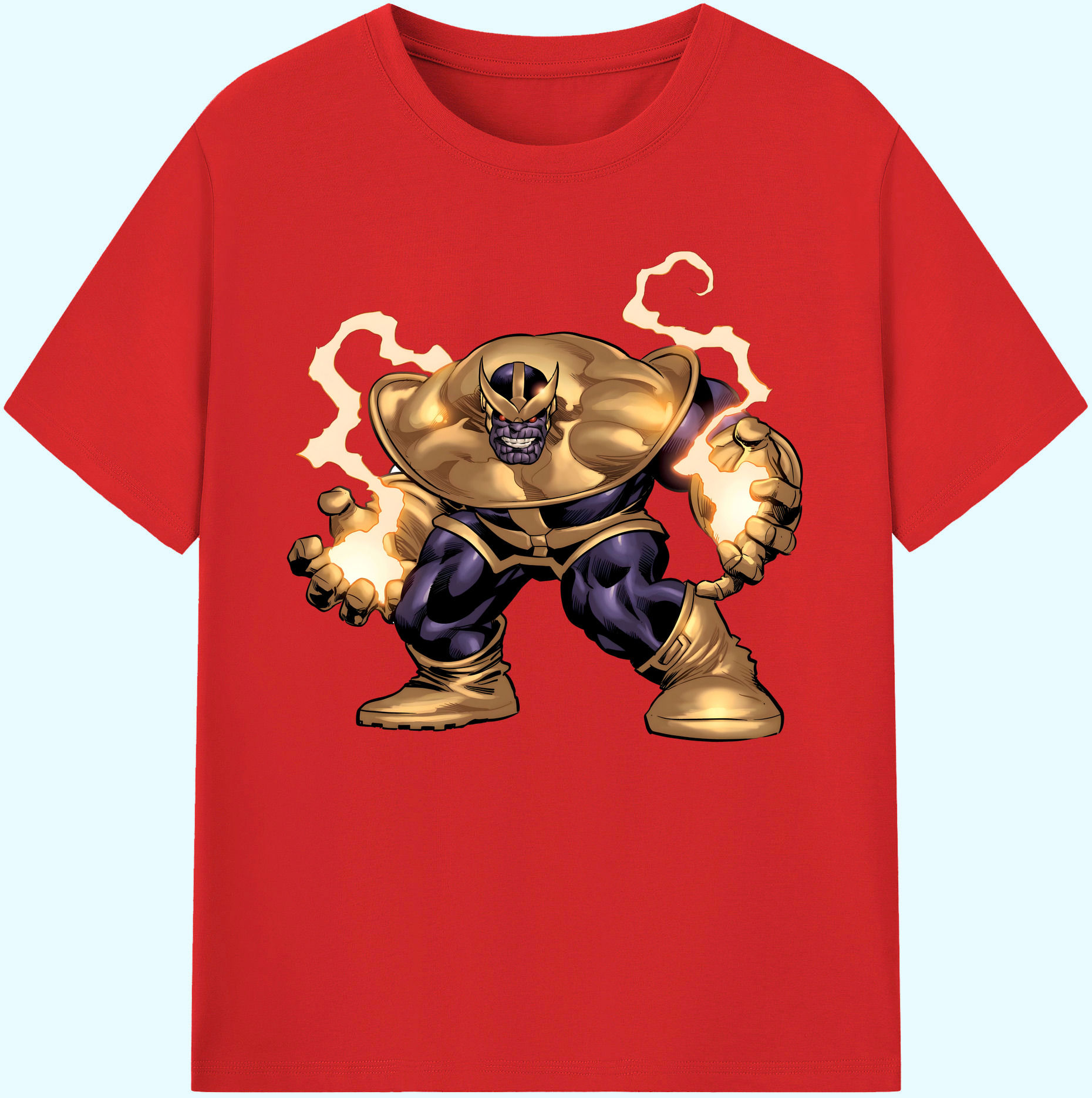 （画像用） アベンジャーズ The Avengers 綿100％ メンズ半袖Tシャツ｜肌触りやわらか＆通気性