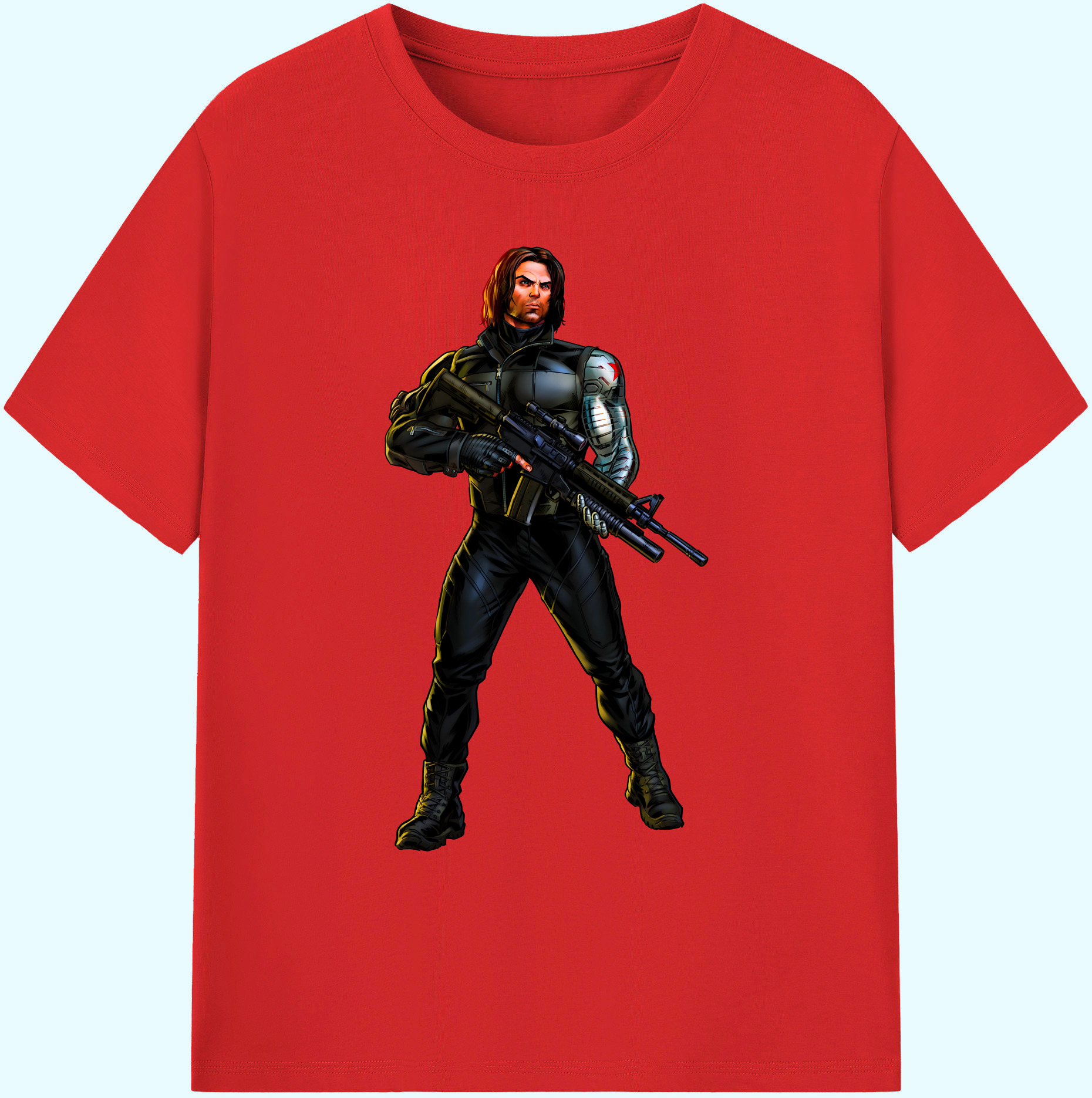（画像用） アベンジャーズ The Avengers 綿100％ メンズ半袖Tシャツ｜肌触りやわらか＆通気性