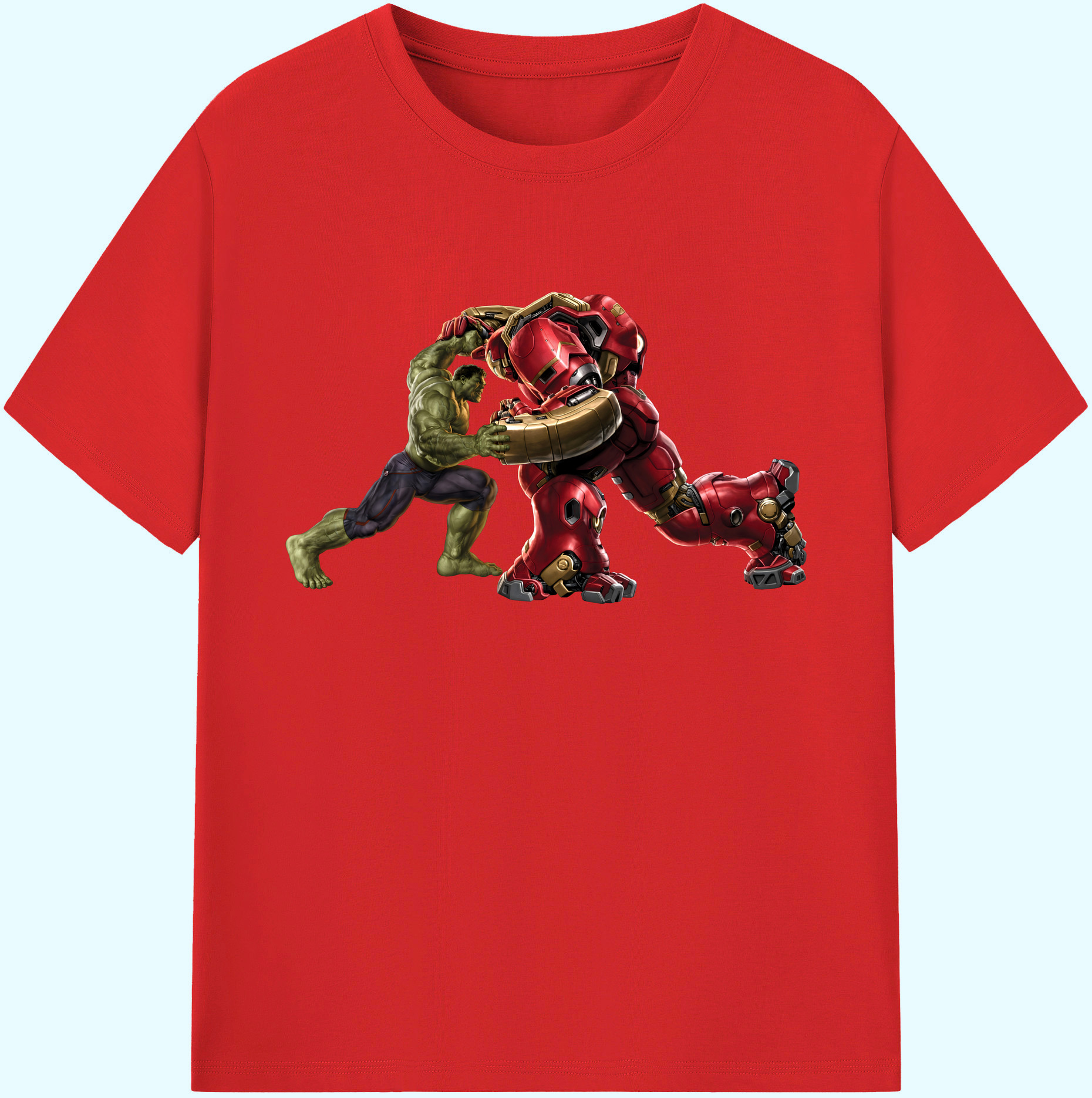（画像用） アベンジャーズ The Avengers 綿100％ メンズ半袖Tシャツ｜肌触りやわらか＆通気性