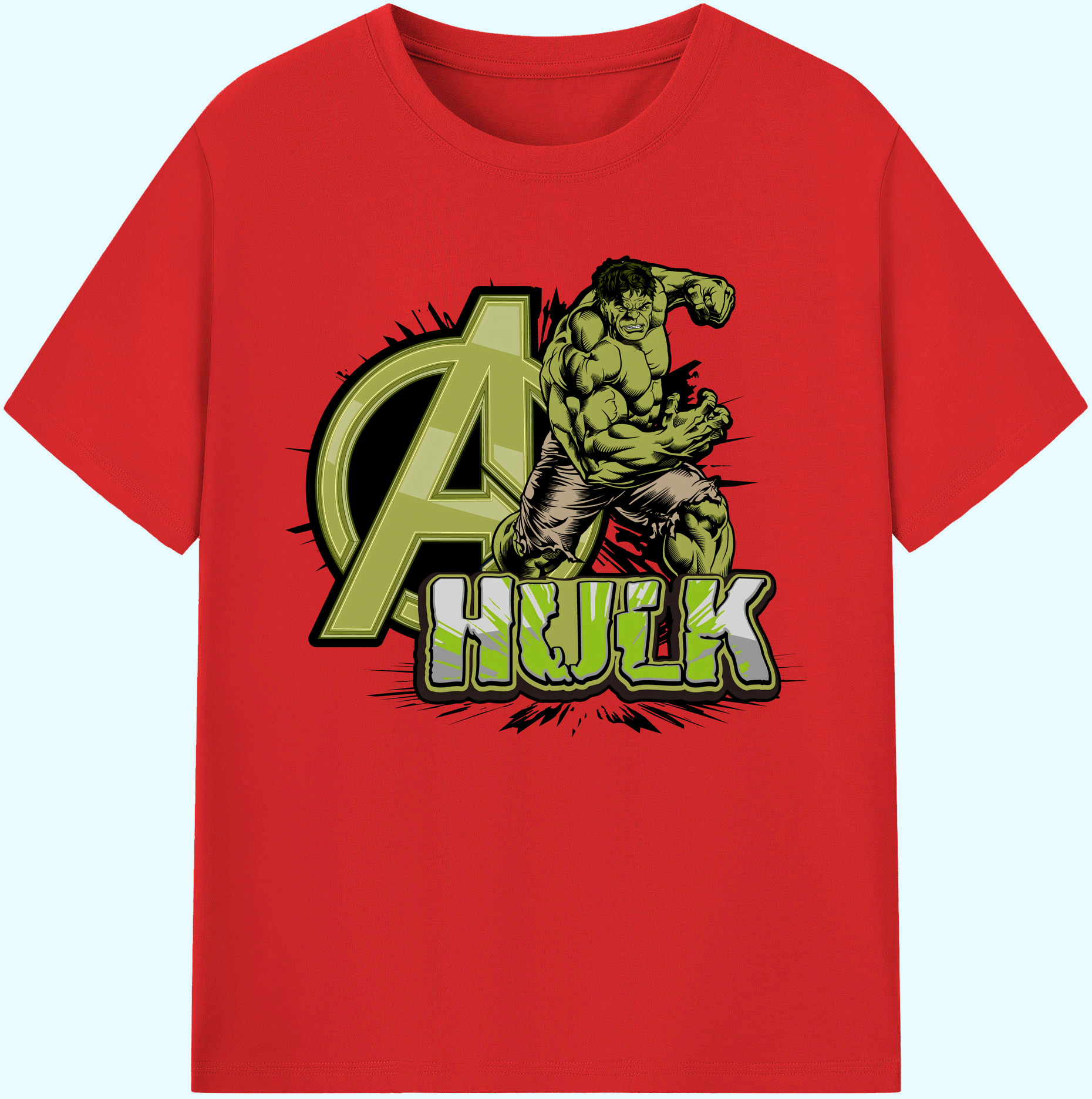 （画像用） アベンジャーズ The Avengers 綿100％ メンズ半袖Tシャツ｜肌触りやわらか＆通気性
