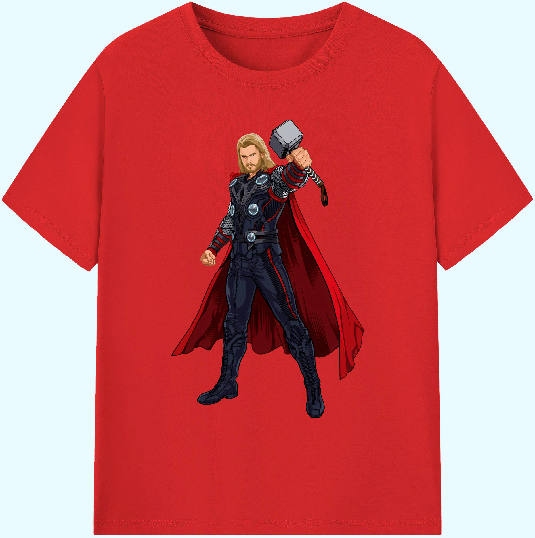 （画像用） アベンジャーズ The Avengers 綿100％ メンズ半袖Tシャツ｜肌触りやわらか＆通気性