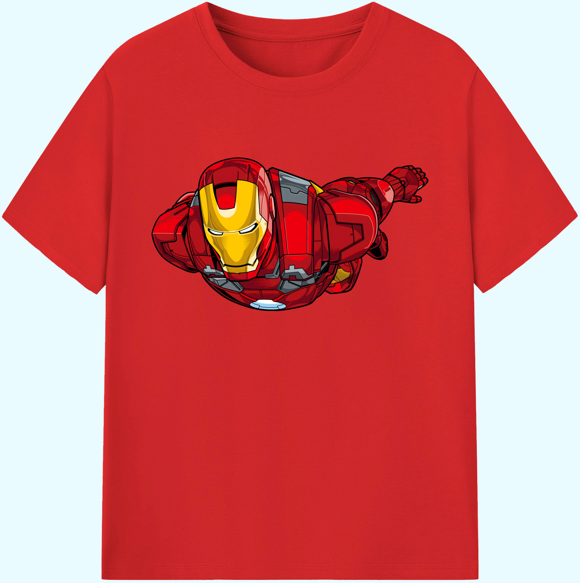 （画像用） アベンジャーズ The Avengers 綿100％ メンズ半袖Tシャツ｜肌触りやわらか＆通気性