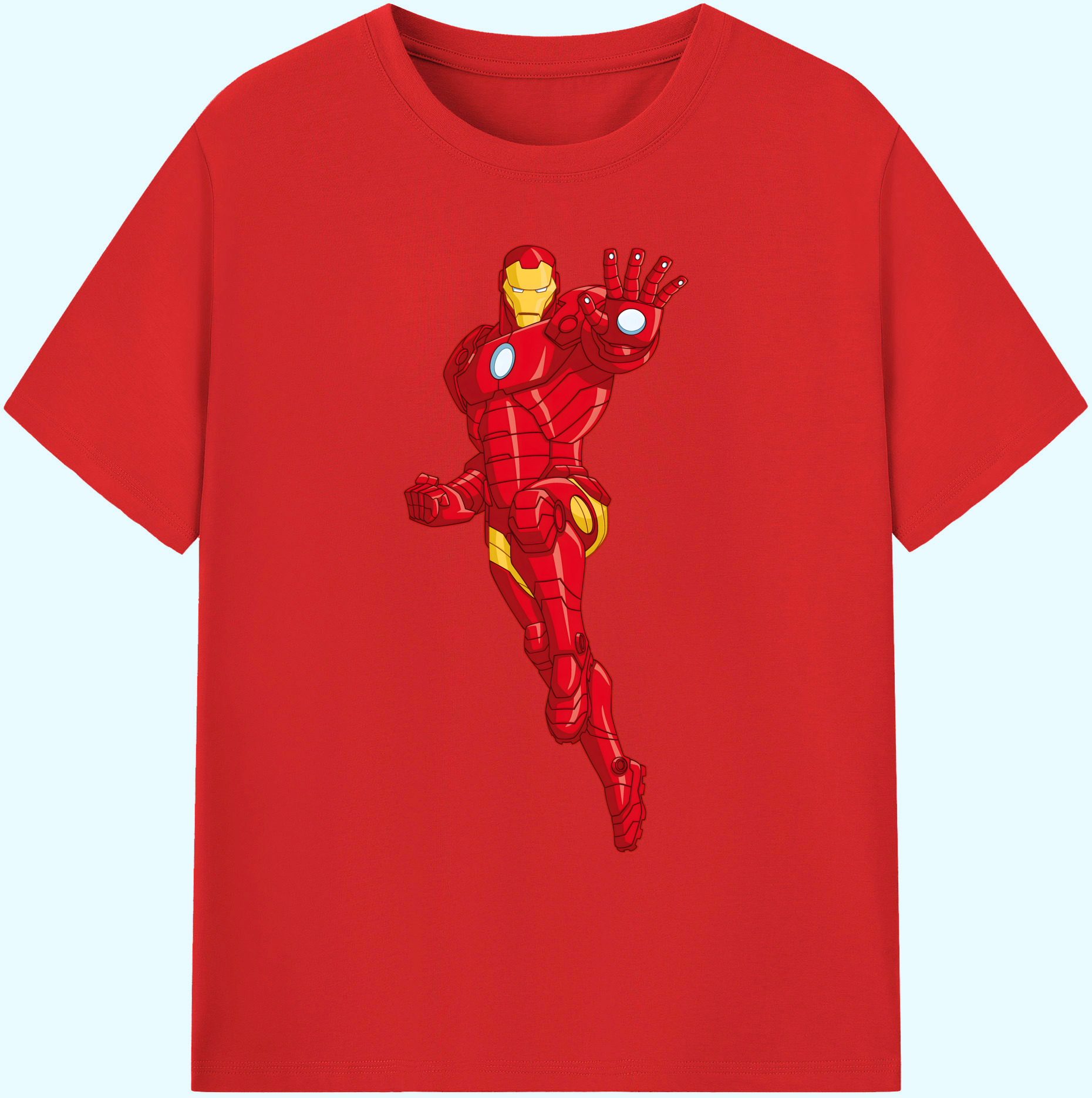 （画像用） アベンジャーズ The Avengers 綿100％ メンズ半袖Tシャツ｜肌触りやわらか＆通気性