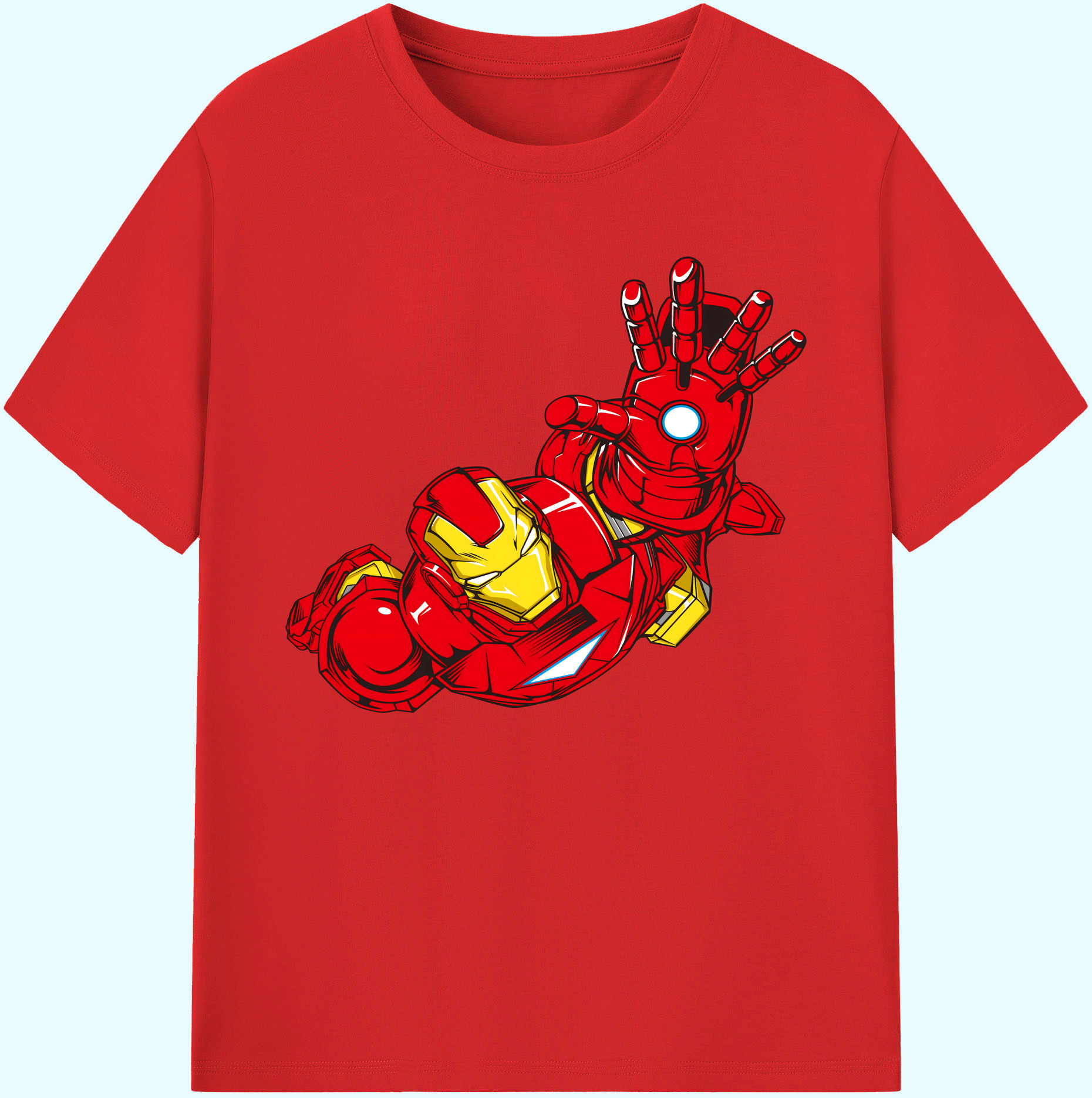 （画像用） アベンジャーズ The Avengers 綿100％ メンズ半袖Tシャツ｜肌触りやわらか＆通気性