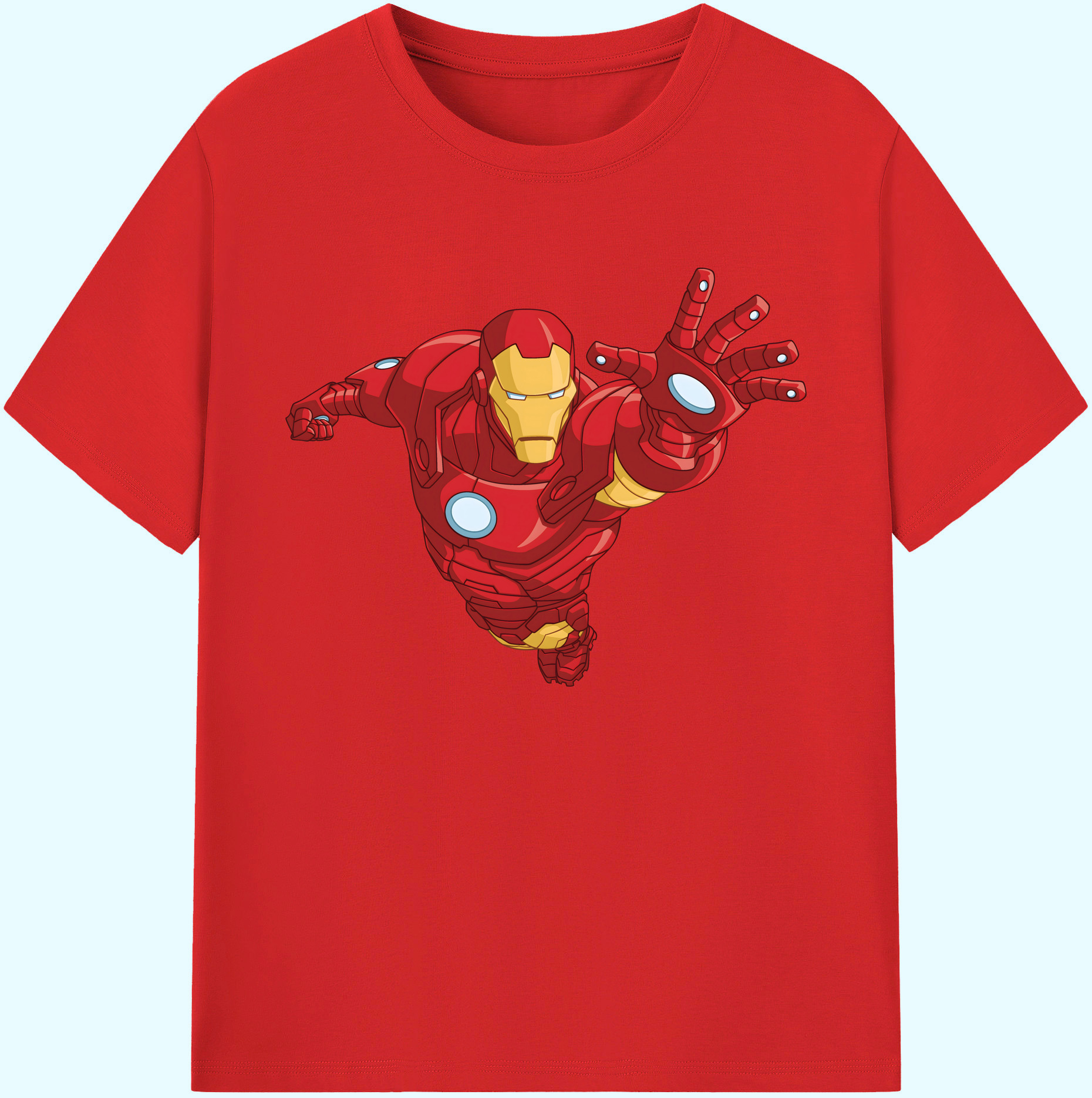 （画像用） アベンジャーズ The Avengers 綿100％ メンズ半袖Tシャツ｜肌触りやわらか＆通気性
