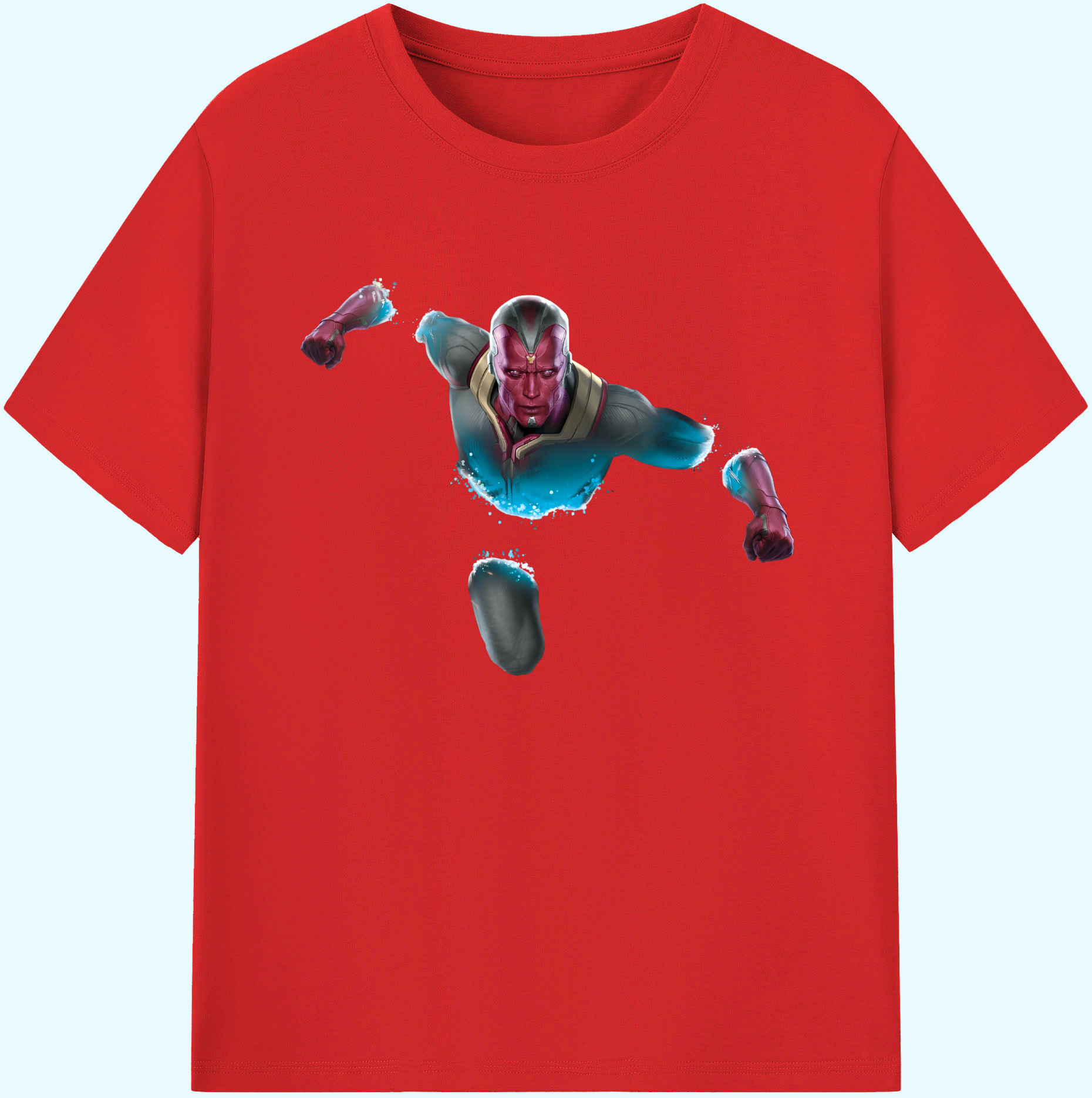 （画像用） アベンジャーズ The Avengers 綿100％ メンズ半袖Tシャツ｜肌触りやわらか＆通気性