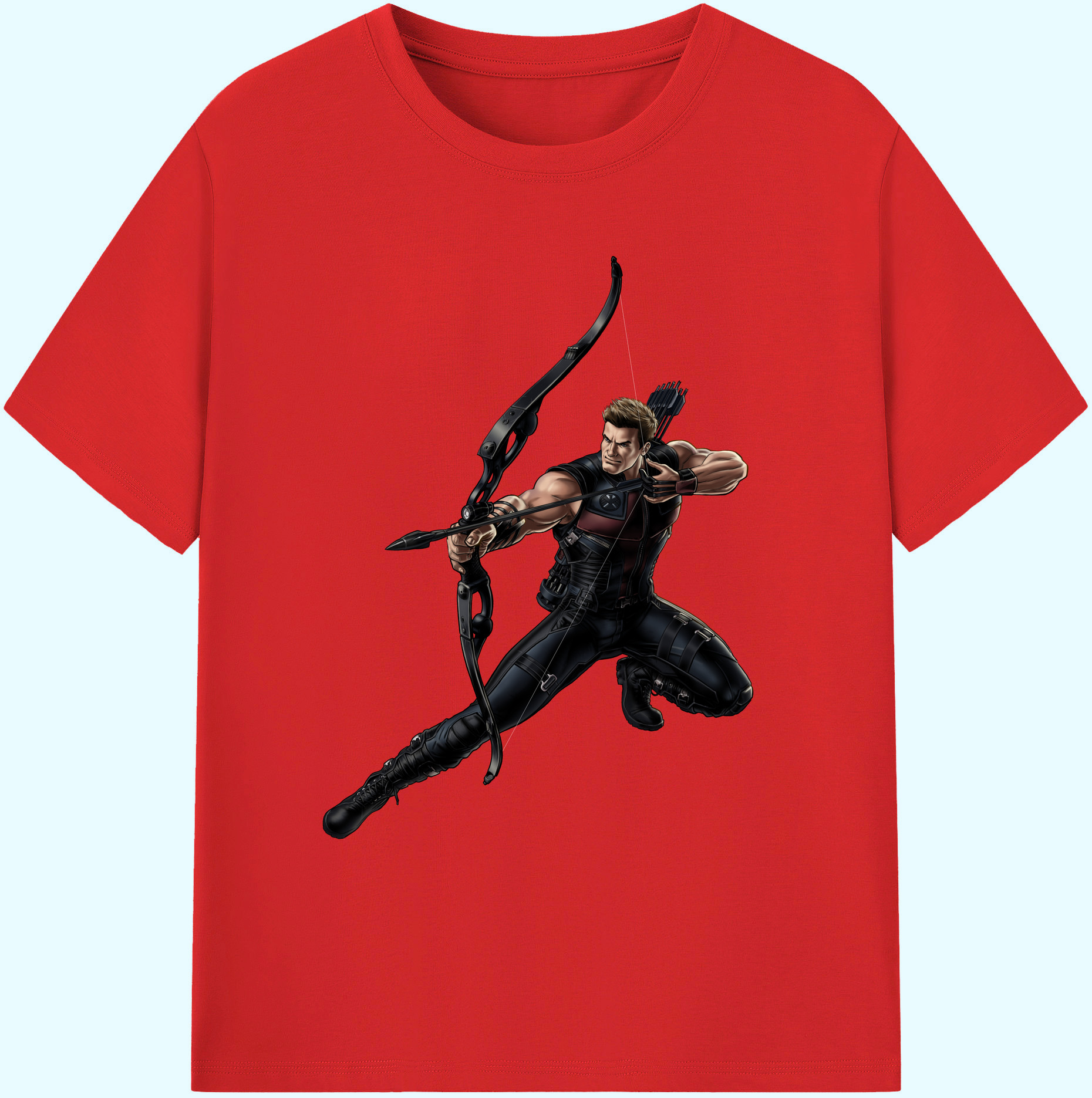 （画像用） アベンジャーズ The Avengers 綿100％ メンズ半袖Tシャツ｜肌触りやわらか＆通気性