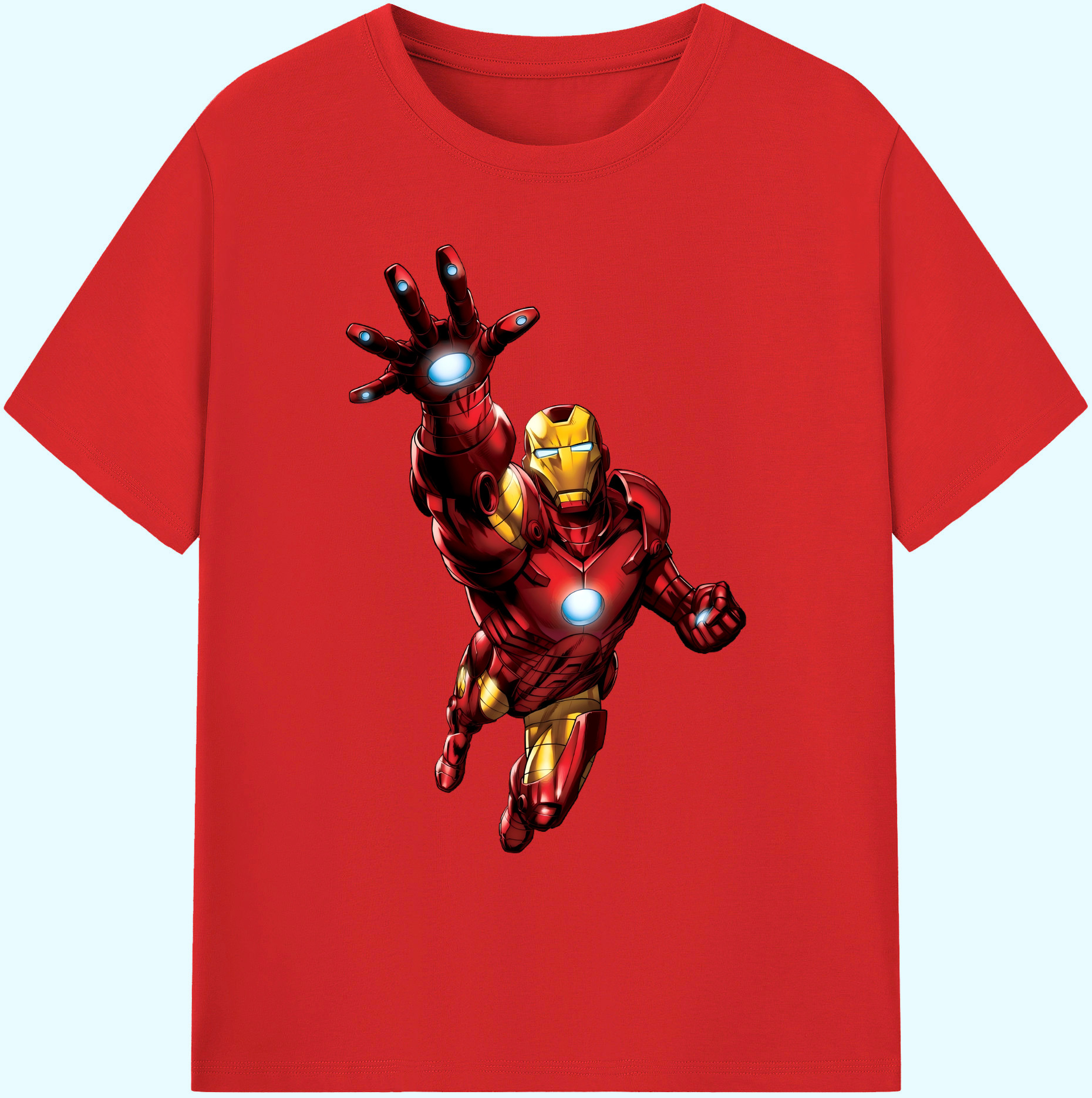 （画像用） アベンジャーズ The Avengers 綿100％ メンズ半袖Tシャツ｜肌触りやわらか＆通気性