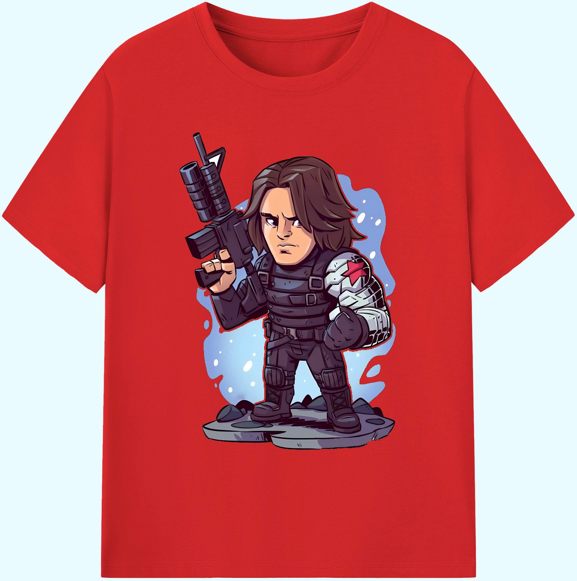 （画像用） アベンジャーズ The Avengers 綿100％ メンズ半袖Tシャツ｜肌触りやわらか＆通気性
