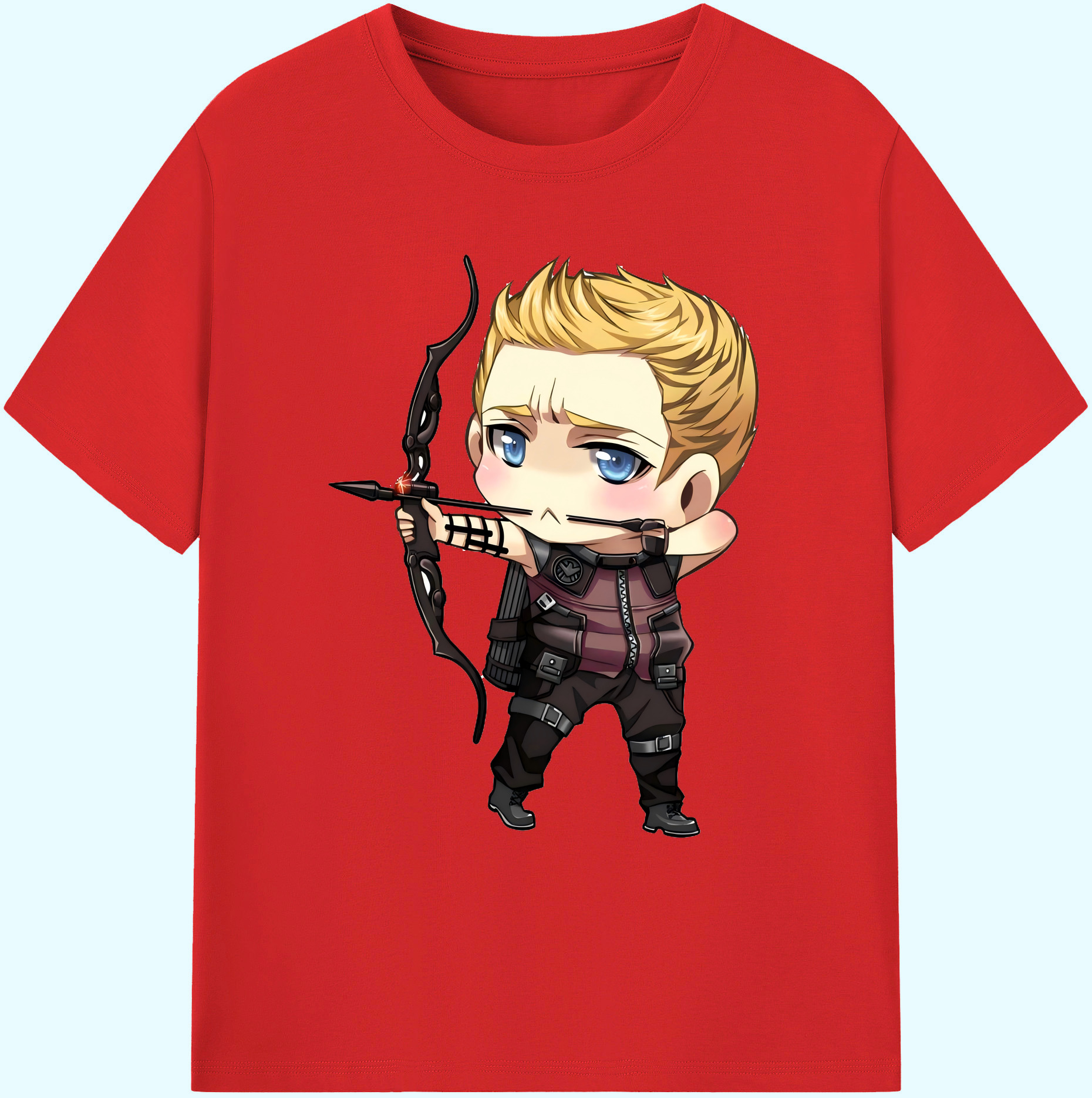 （画像用） アベンジャーズ The Avengers 綿100％ メンズ半袖Tシャツ｜肌触りやわらか＆通気性
