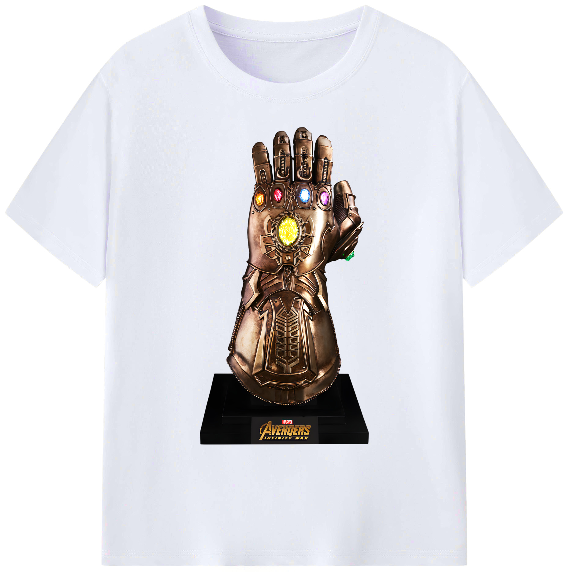 （画像用） アベンジャーズ The Avengers 綿100％ メンズ半袖Tシャツ｜肌触りやわらか＆通気性