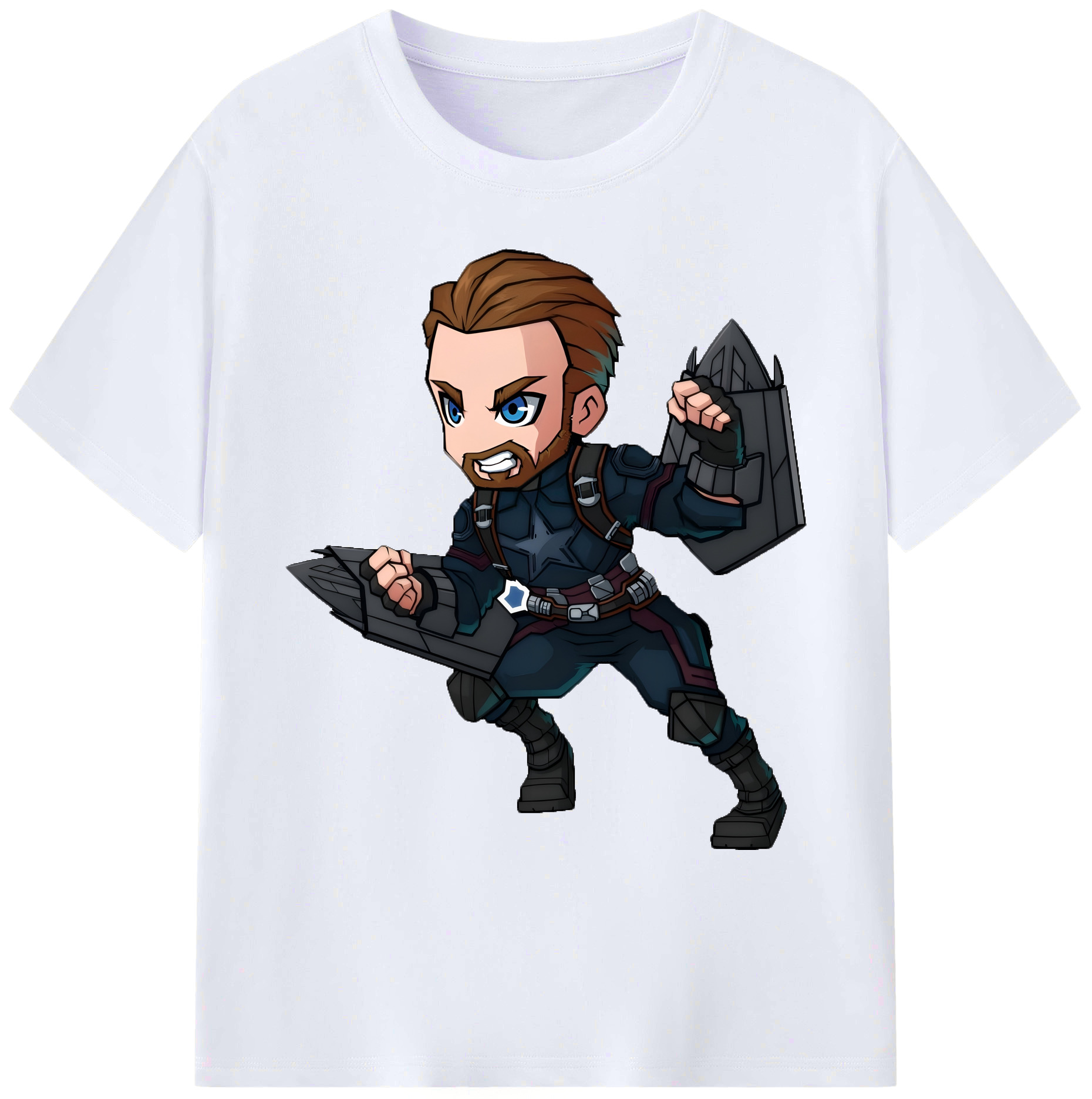 （画像用） アベンジャーズ The Avengers 綿100％ メンズ半袖Tシャツ｜肌触りやわらか＆通気性