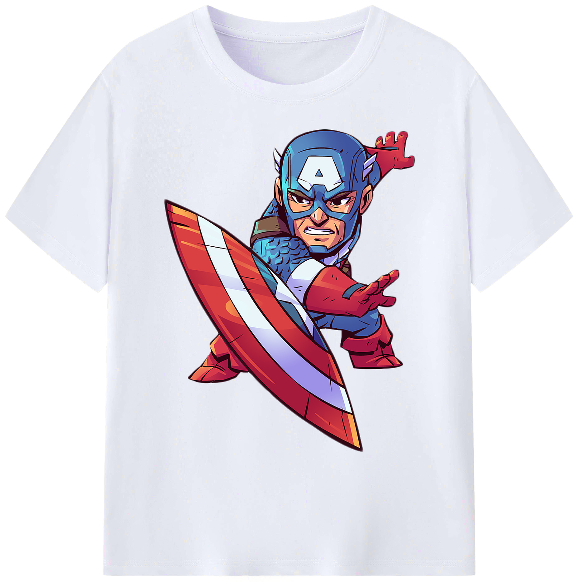 （画像用） アベンジャーズ The Avengers 綿100％ メンズ半袖Tシャツ｜肌触りやわらか＆通気性
