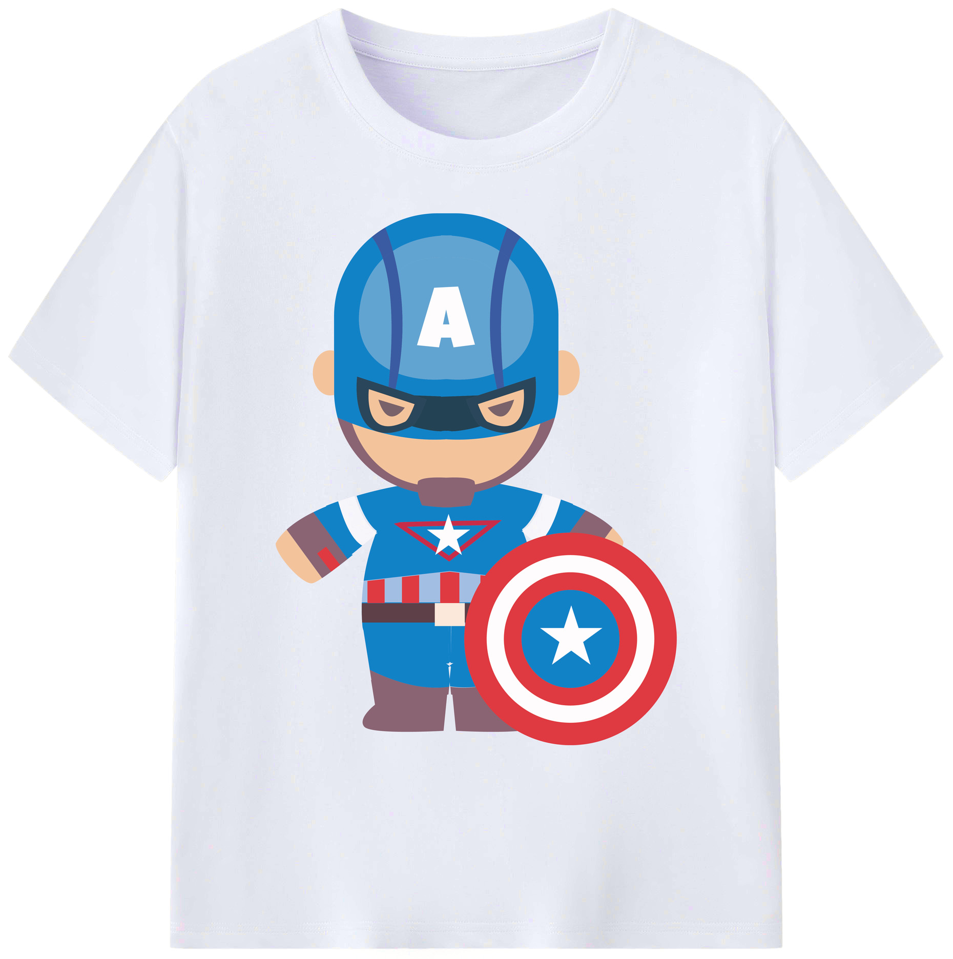 （画像用） アベンジャーズ The Avengers 綿100％ メンズ半袖Tシャツ｜肌触りやわらか＆通気性