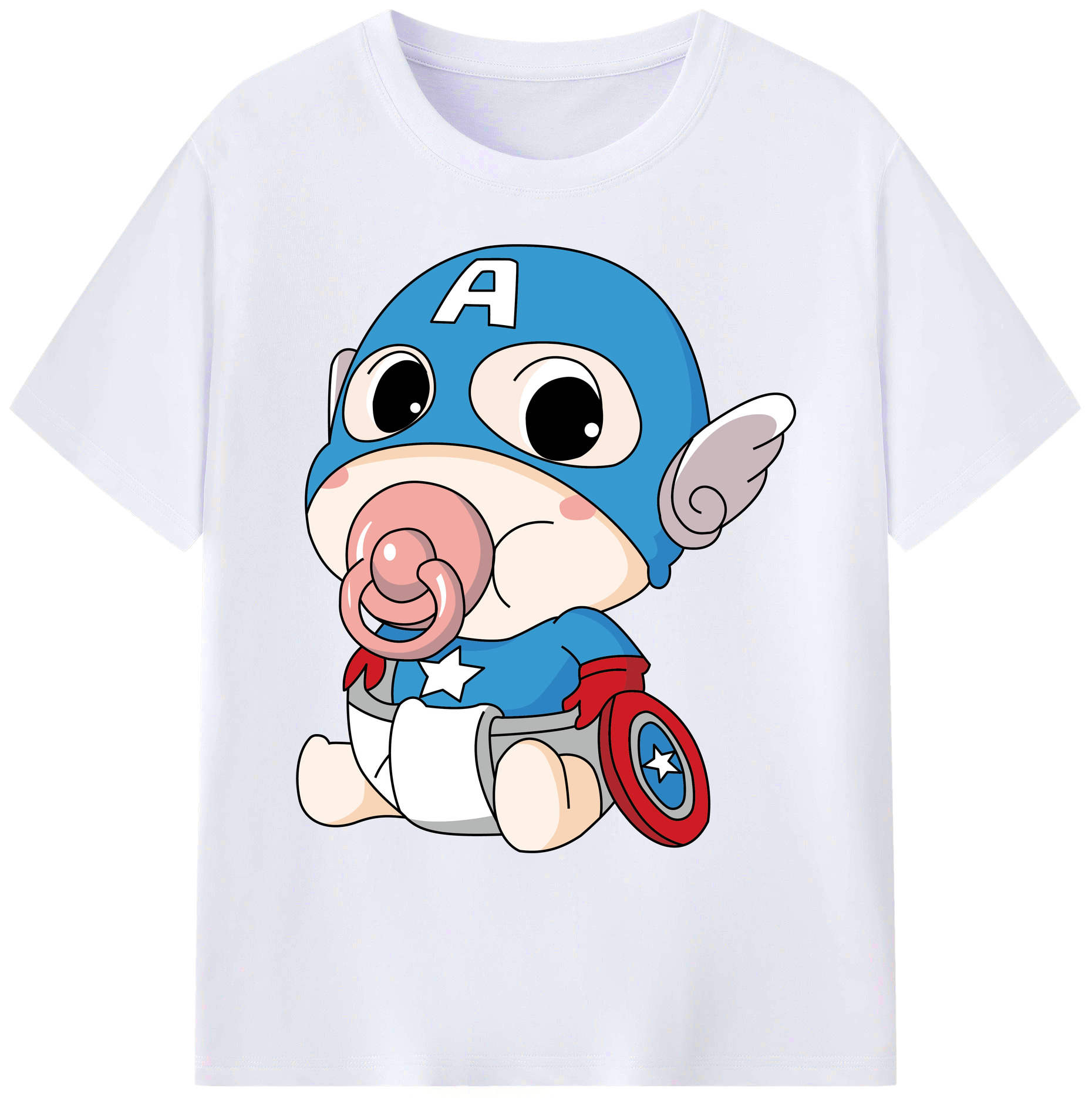 （画像用） アベンジャーズ The Avengers 綿100％ メンズ半袖Tシャツ｜肌触りやわらか＆通気性