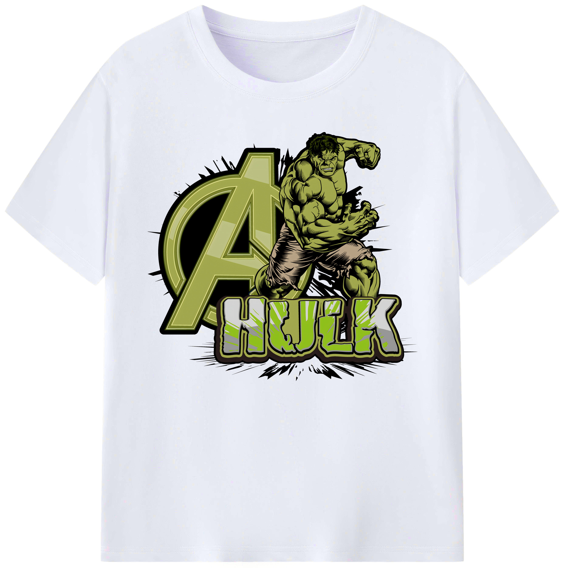 （画像用） アベンジャーズ The Avengers 綿100％ メンズ半袖Tシャツ｜肌触りやわらか＆通気性