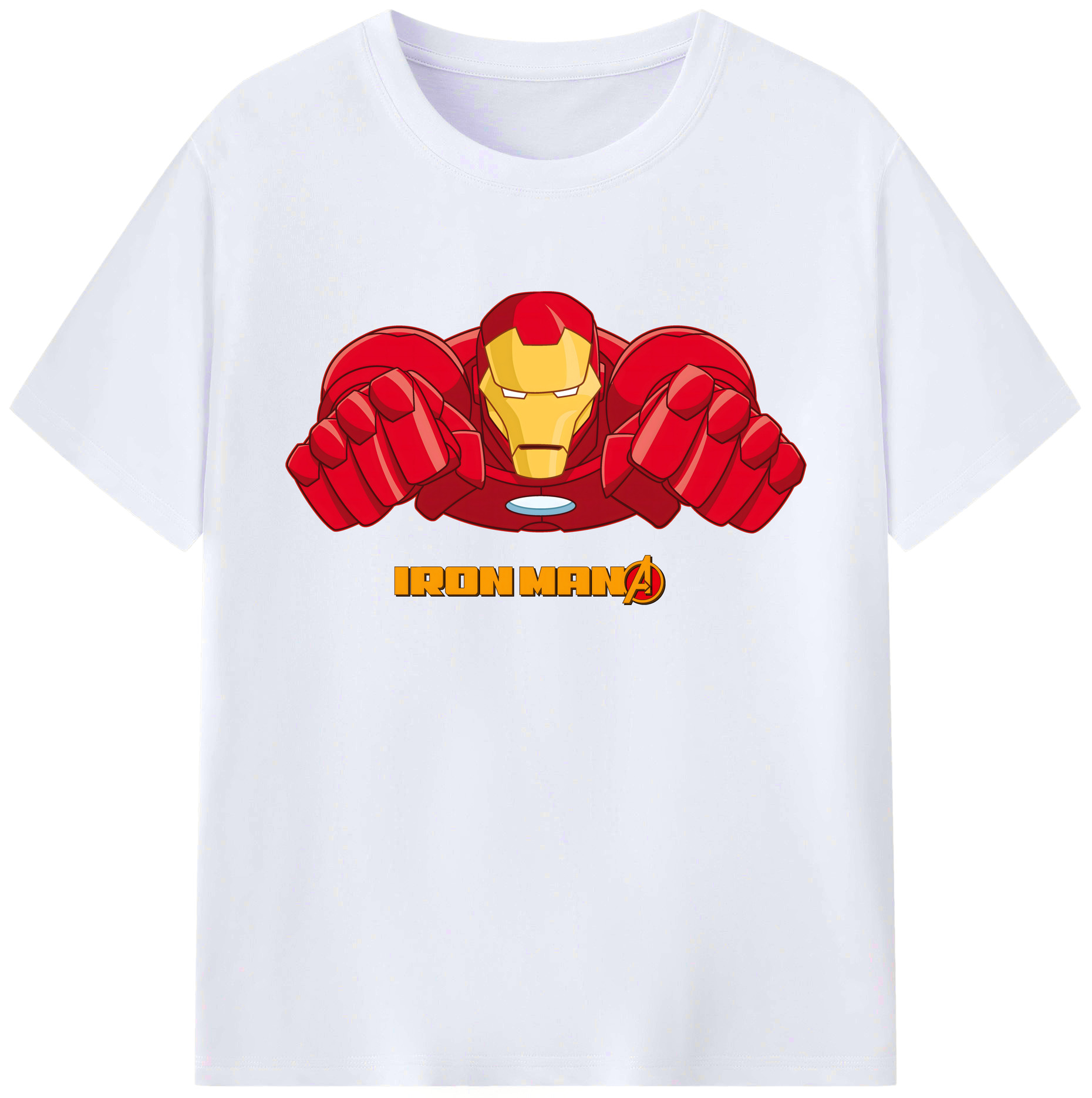 （画像用） アベンジャーズ The Avengers 綿100％ メンズ半袖Tシャツ｜肌触りやわらか＆通気性