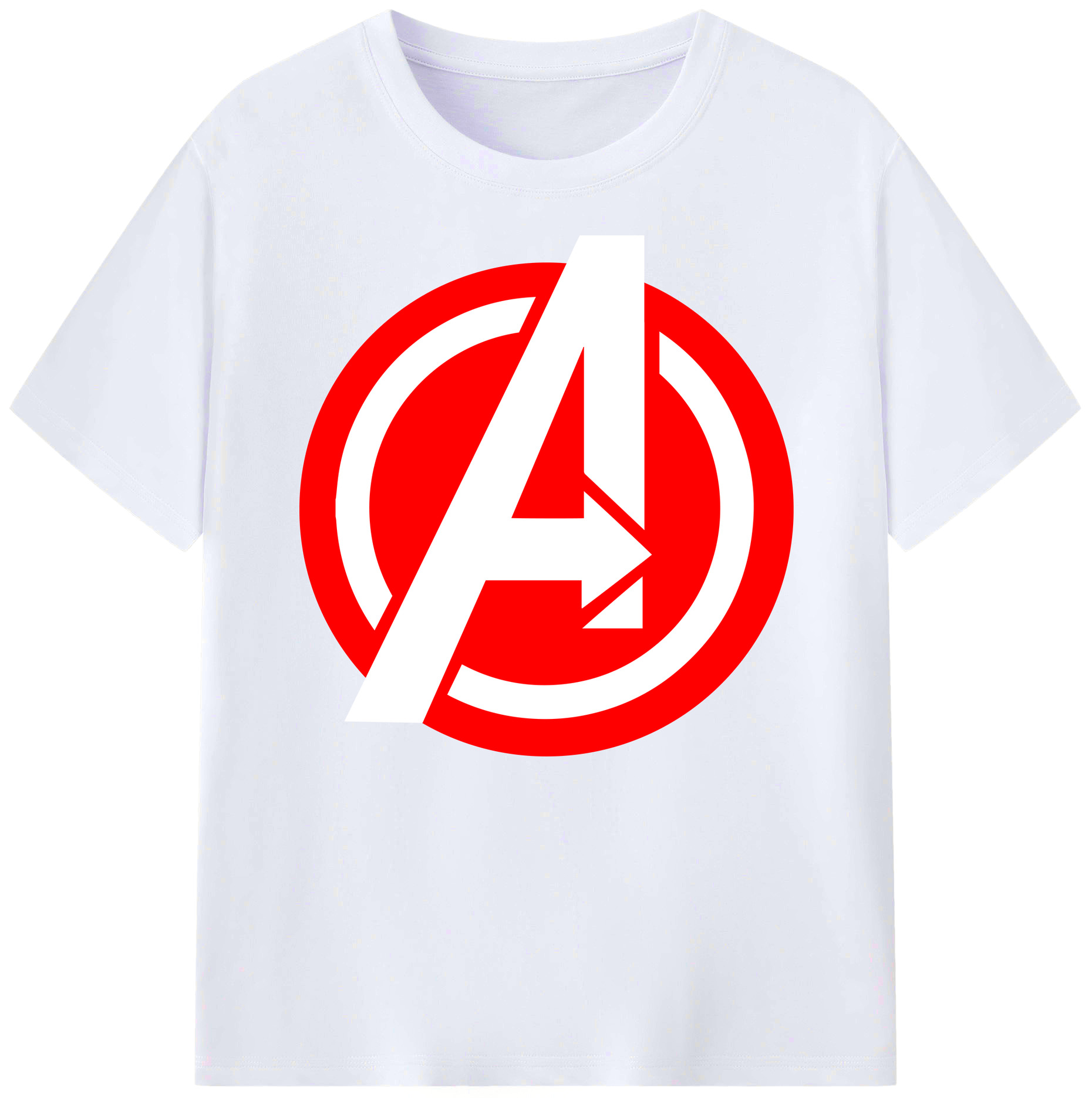 （画像用） アベンジャーズ The Avengers 綿100％ メンズ半袖Tシャツ｜肌触りやわらか＆通気性