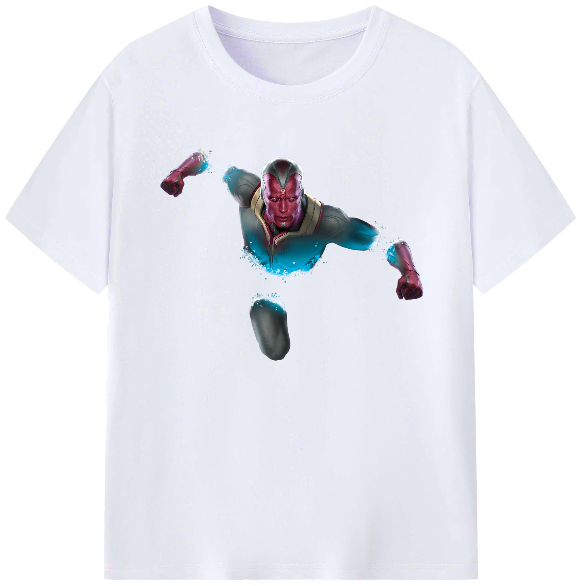（画像用） アベンジャーズ The Avengers 綿100％ メンズ半袖Tシャツ｜肌触りやわらか＆通気性