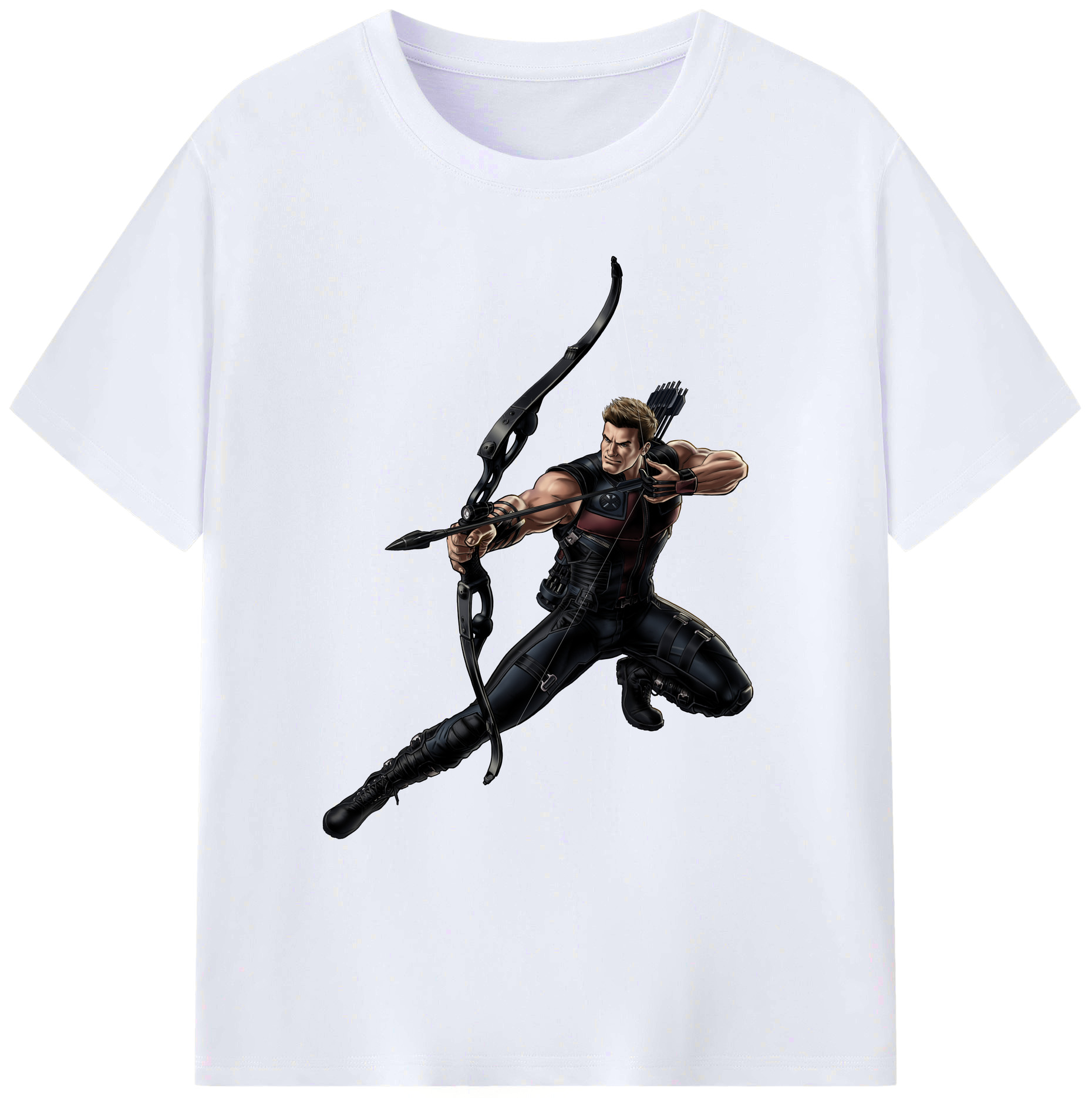 （画像用） アベンジャーズ The Avengers 綿100％ メンズ半袖Tシャツ｜肌触りやわらか＆通気性
