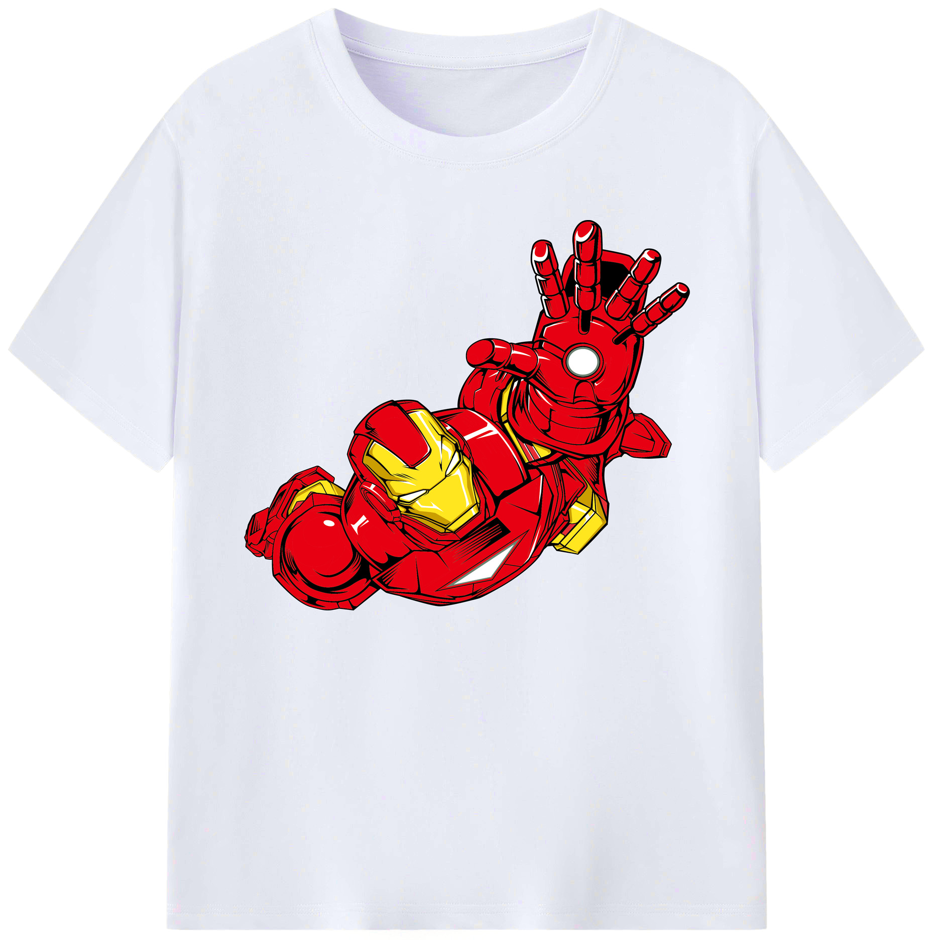 （画像用） アベンジャーズ The Avengers 綿100％ メンズ半袖Tシャツ｜肌触りやわらか＆通気性
