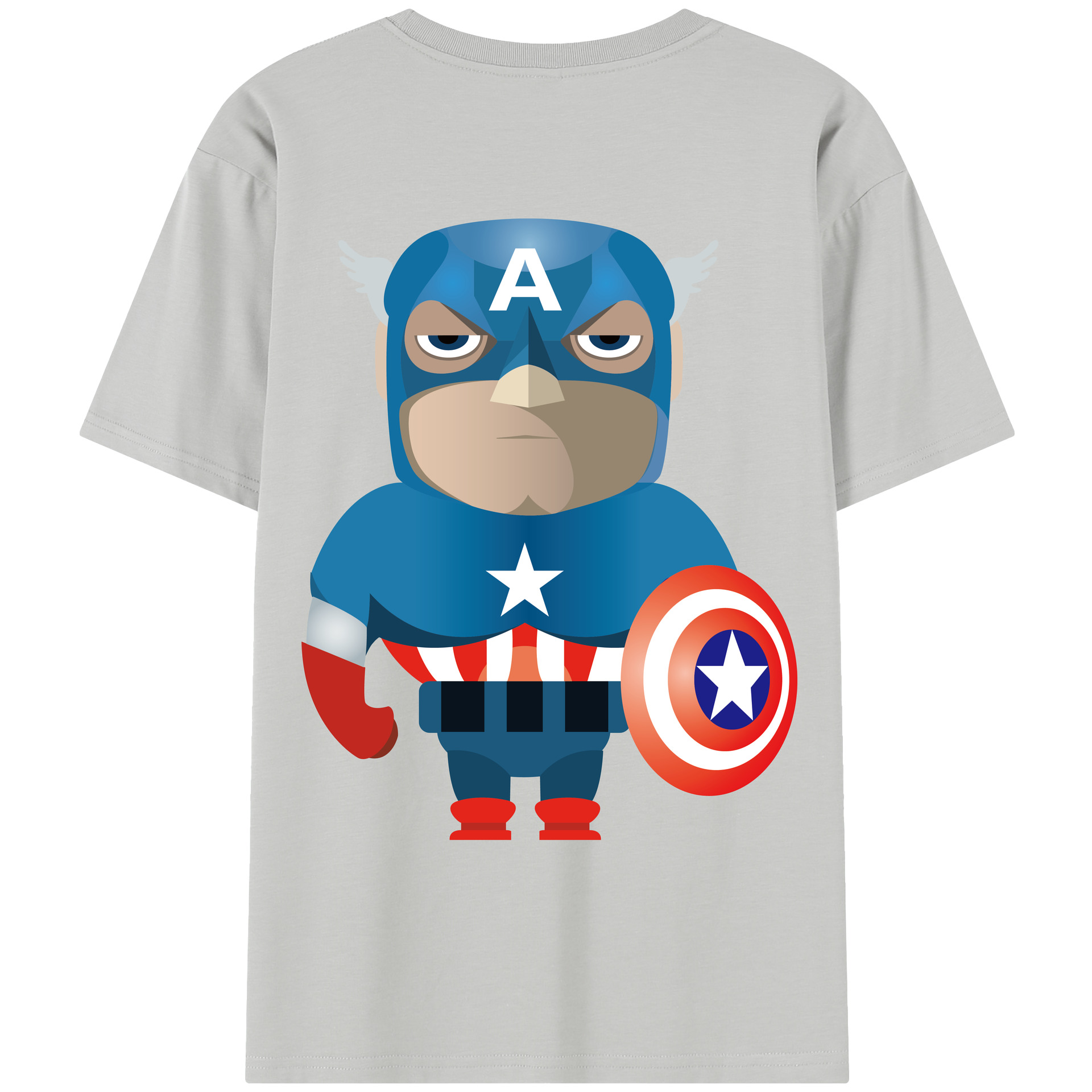 （画像用） アベンジャーズ The Avengers レディース半袖Tシャツ(バックプリント)