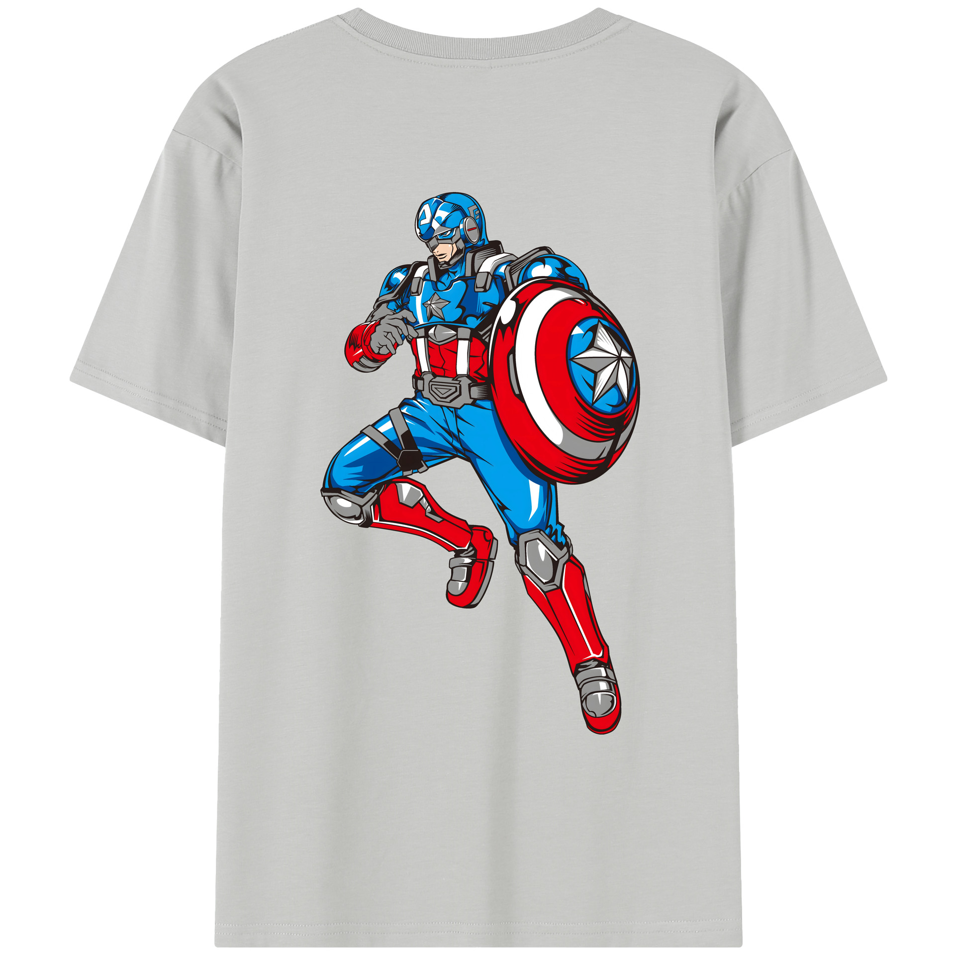 （画像用） アベンジャーズ The Avengers レディース半袖Tシャツ(バックプリント)