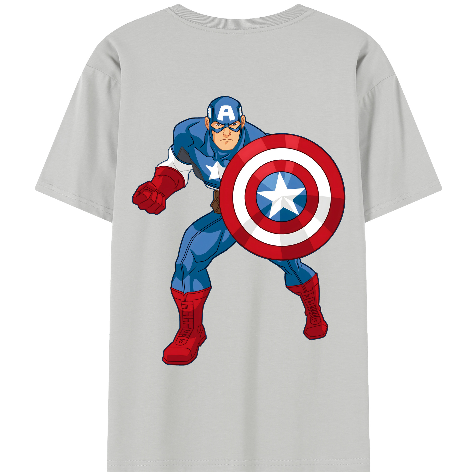 （画像用） アベンジャーズ The Avengers レディース半袖Tシャツ(バックプリント)