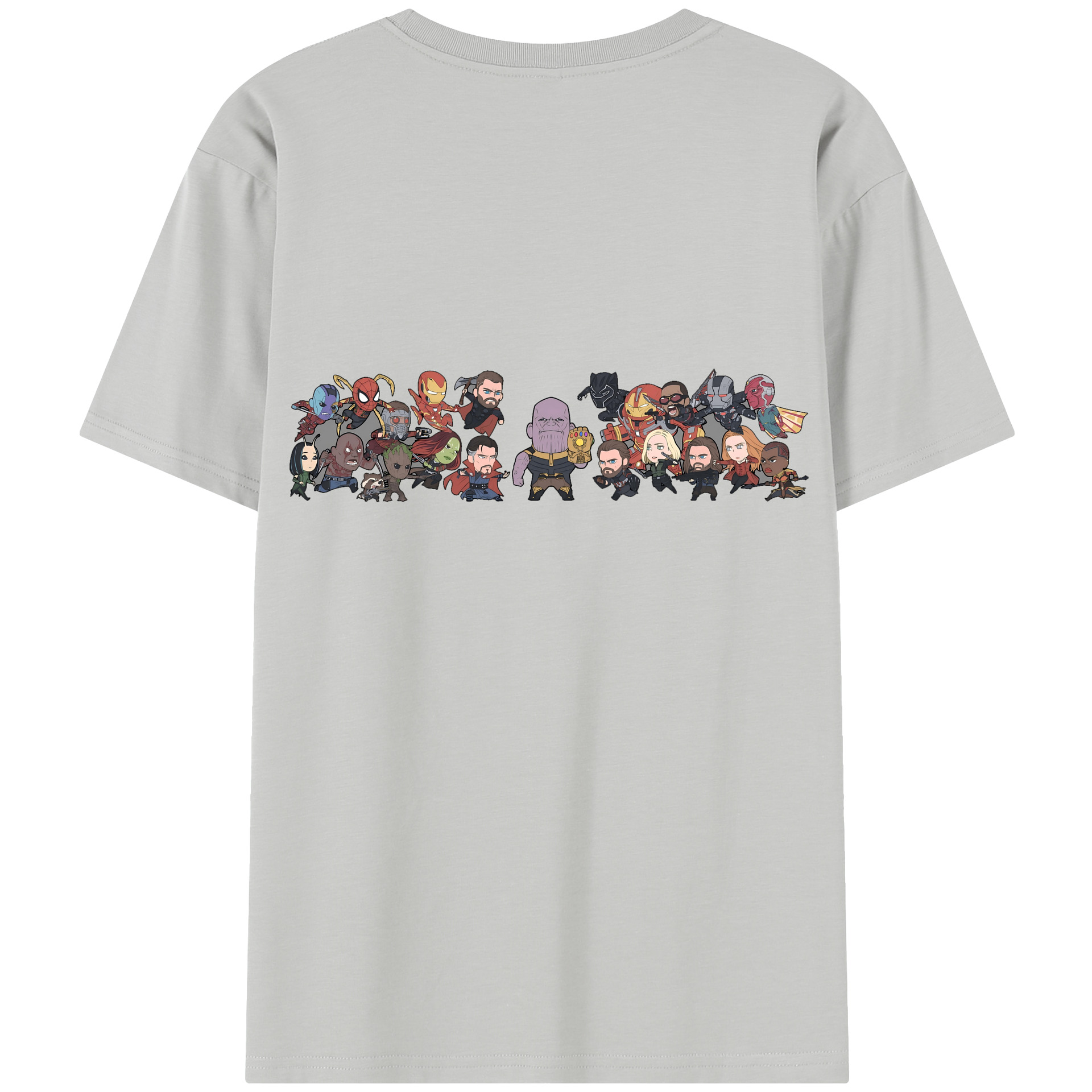 （画像用） アベンジャーズ The Avengers レディース半袖Tシャツ(バックプリント)