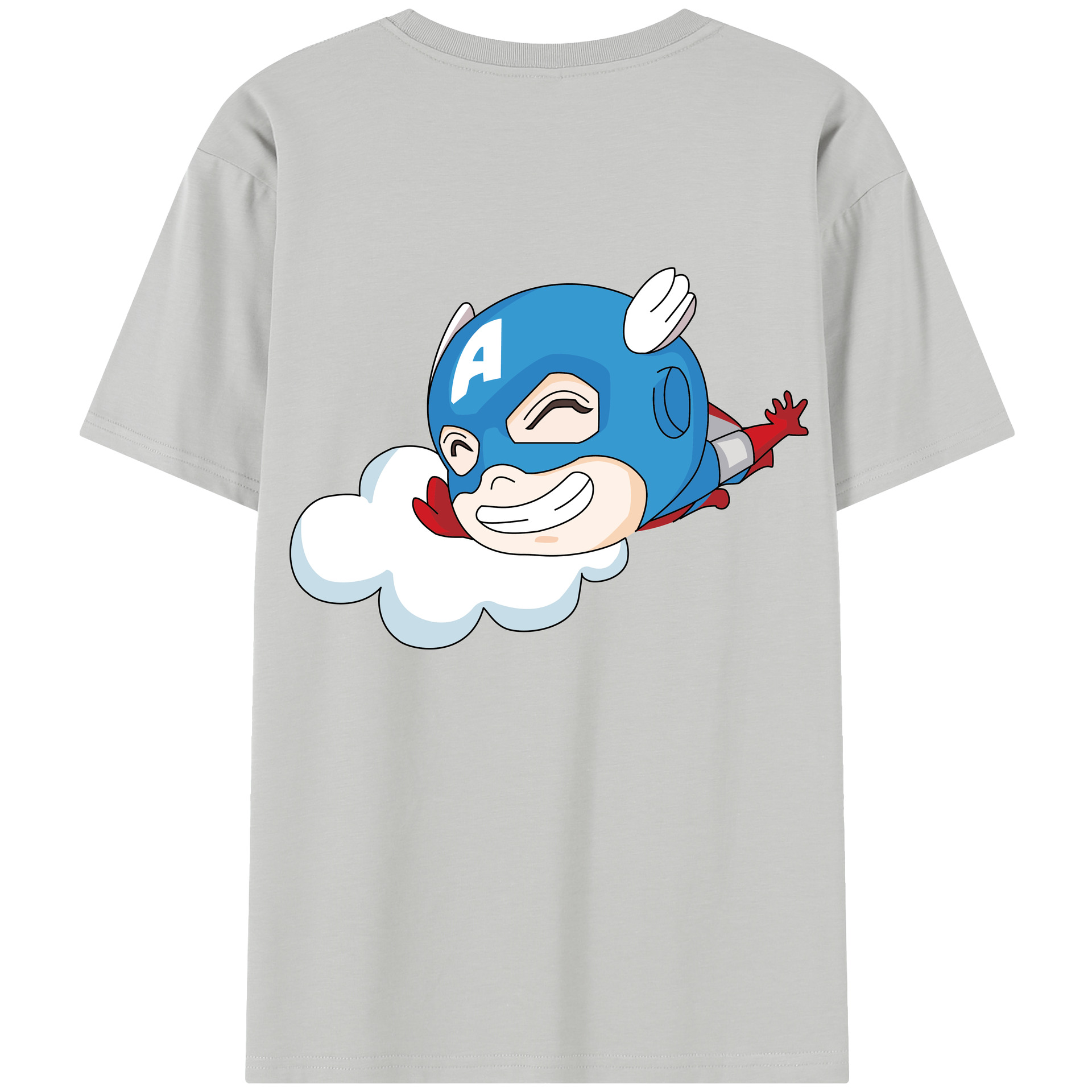 （画像用） アベンジャーズ The Avengers レディース半袖Tシャツ(バックプリント)