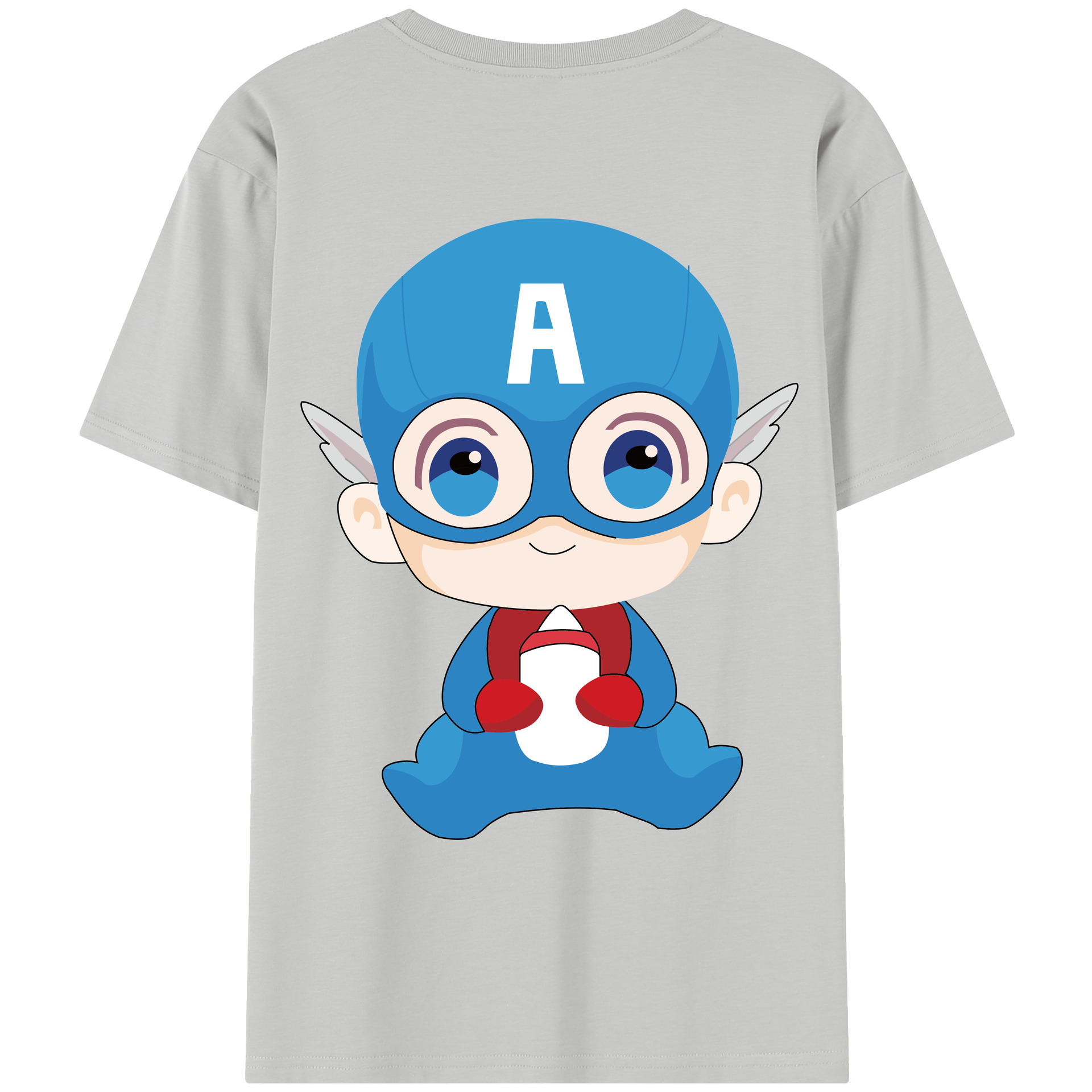 （画像用） アベンジャーズ The Avengers レディース半袖Tシャツ(バックプリント)