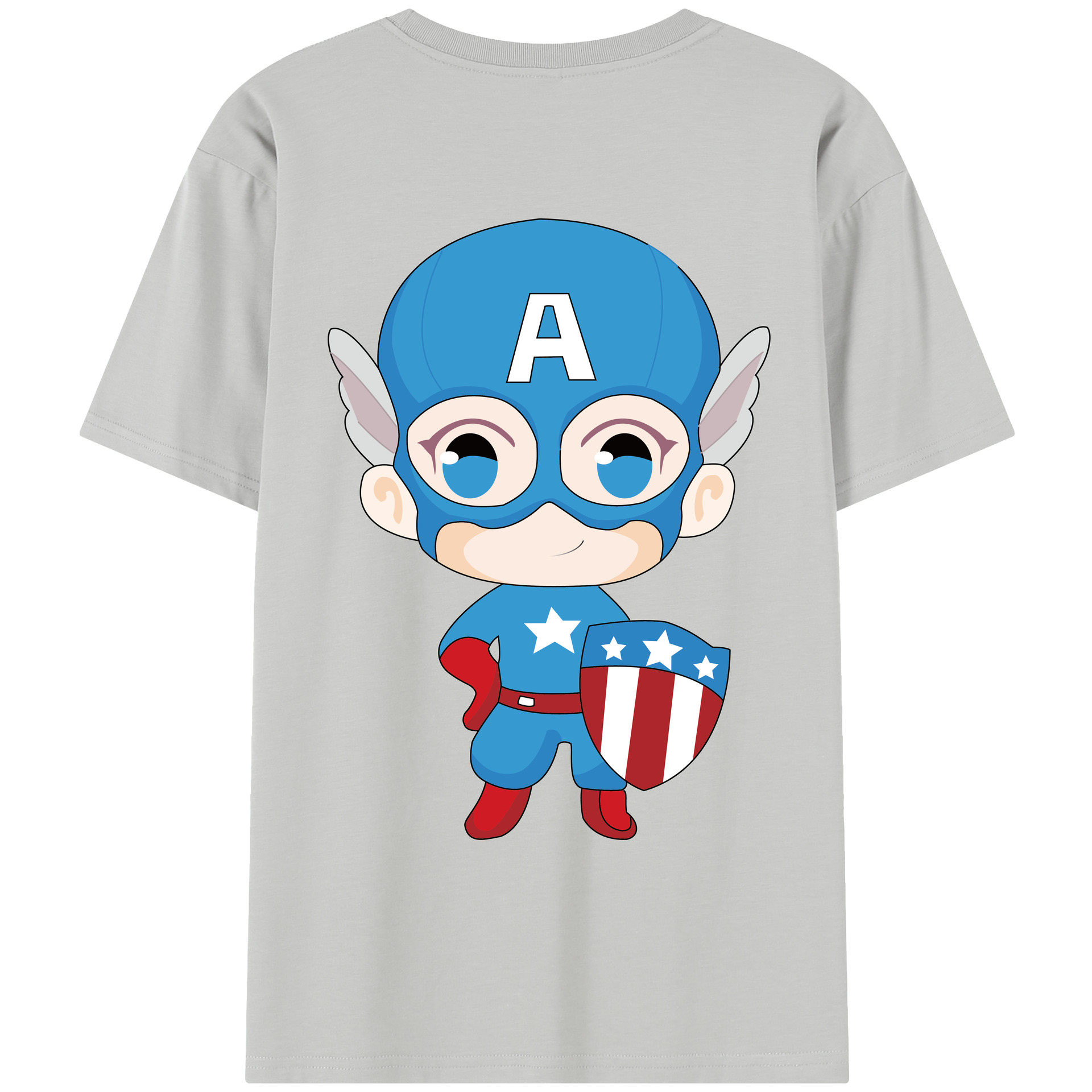 （画像用） アベンジャーズ The Avengers レディース半袖Tシャツ(バックプリント)