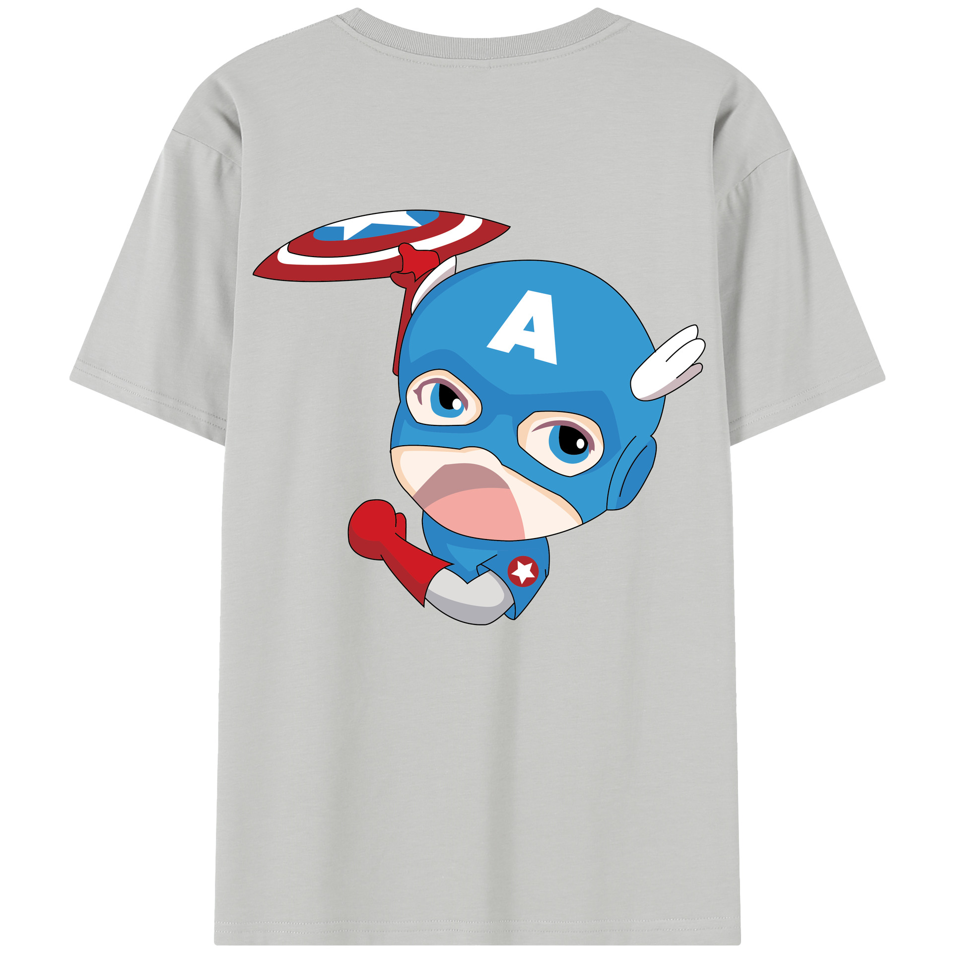 （画像用） アベンジャーズ The Avengers レディース半袖Tシャツ(バックプリント)