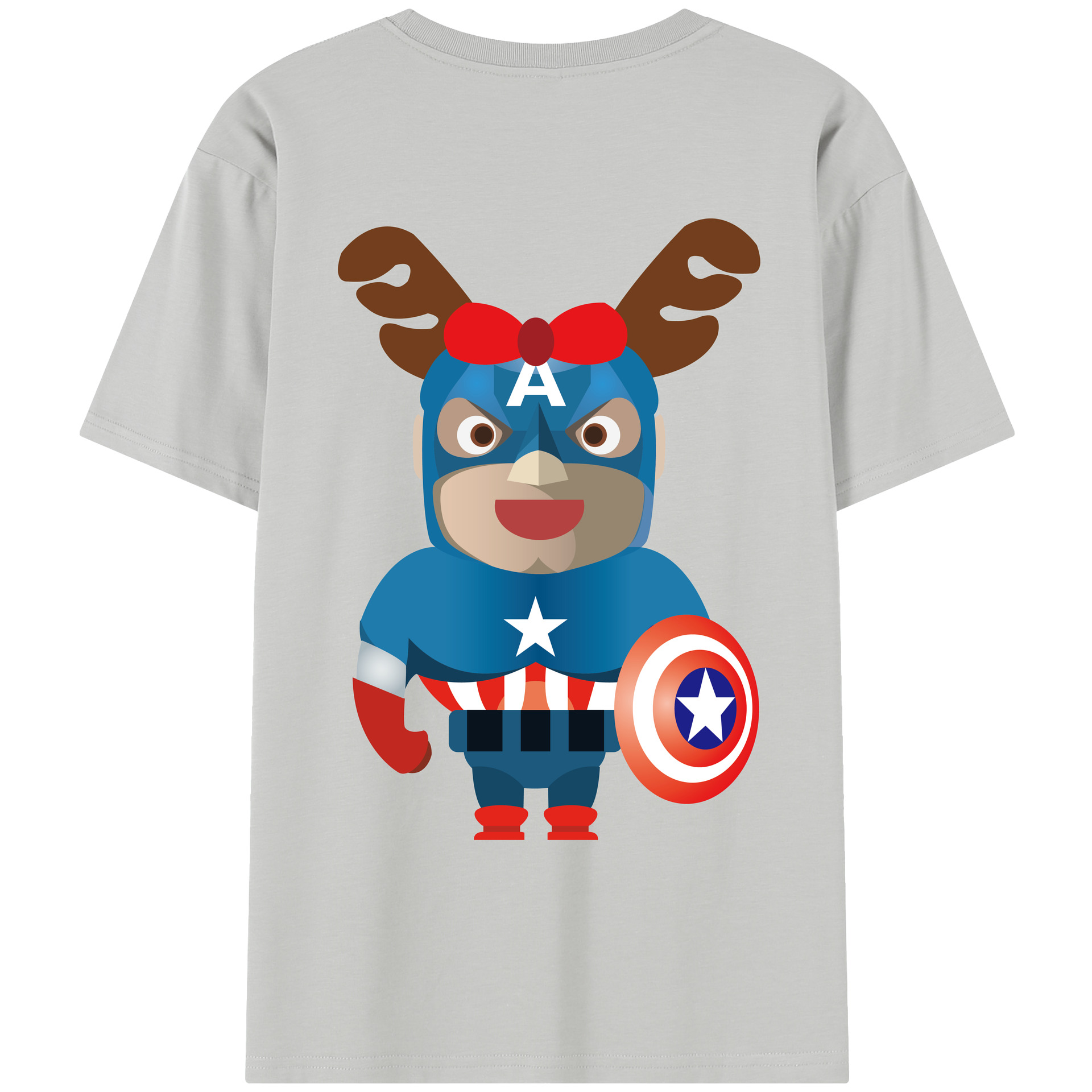 （画像用） アベンジャーズ The Avengers レディース半袖Tシャツ(バックプリント)