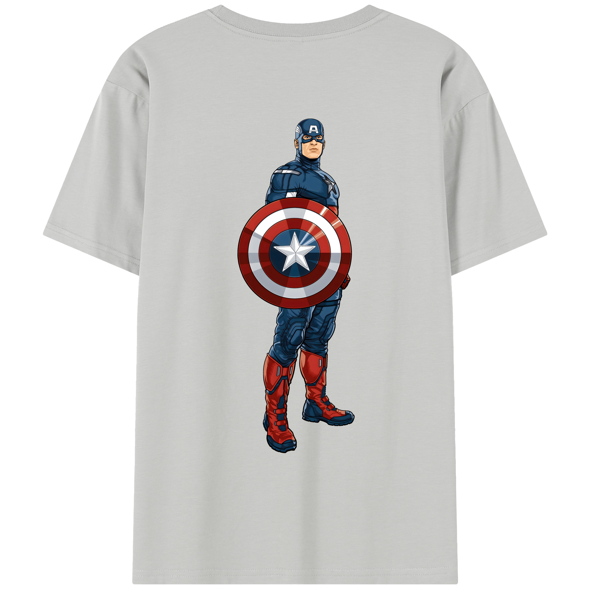 （画像用） アベンジャーズ The Avengers レディース半袖Tシャツ(バックプリント)