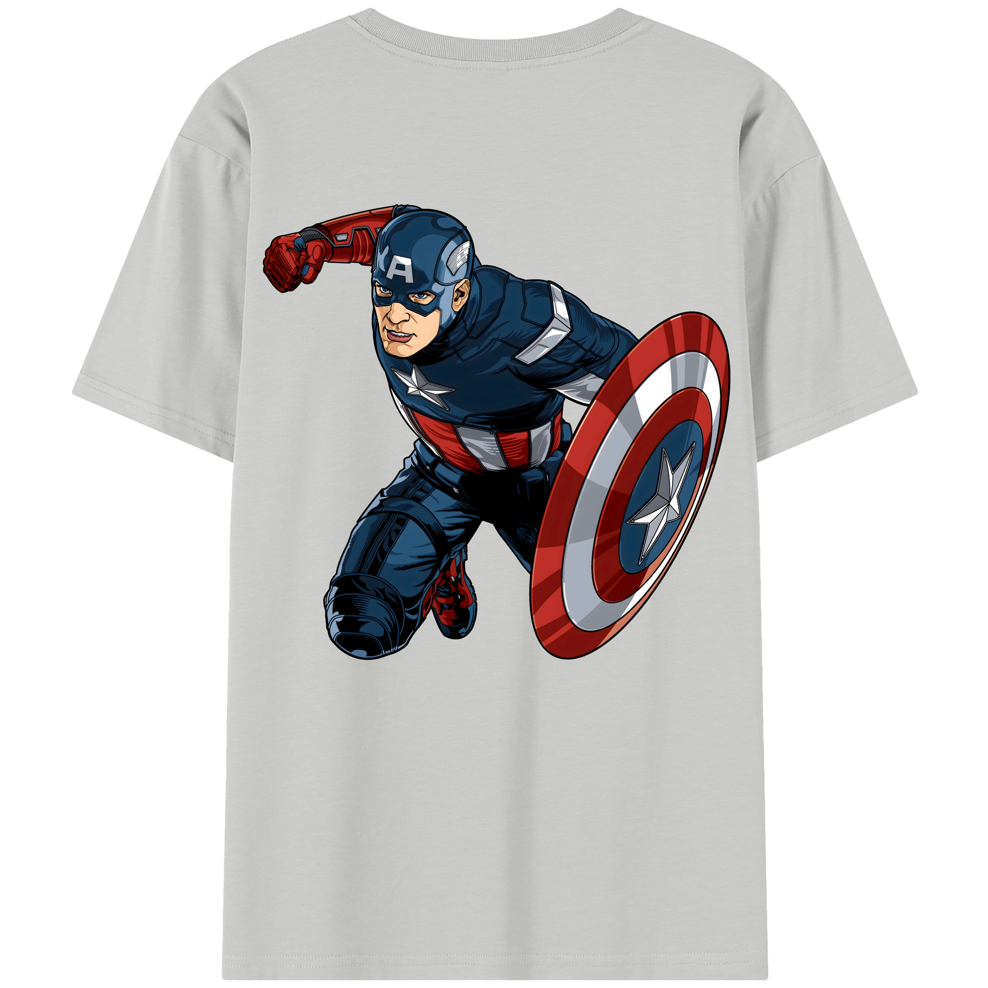 （画像用） アベンジャーズ The Avengers レディース半袖Tシャツ(バックプリント)