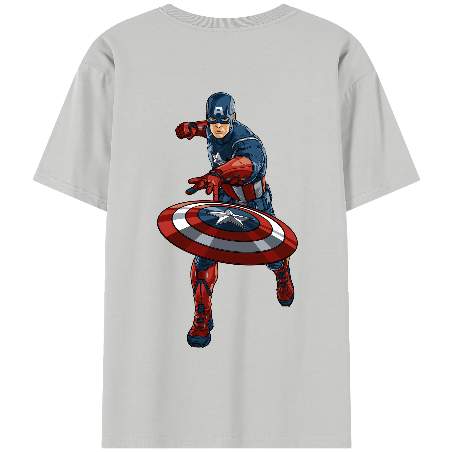 （画像用） アベンジャーズ The Avengers レディース半袖Tシャツ(バックプリント)